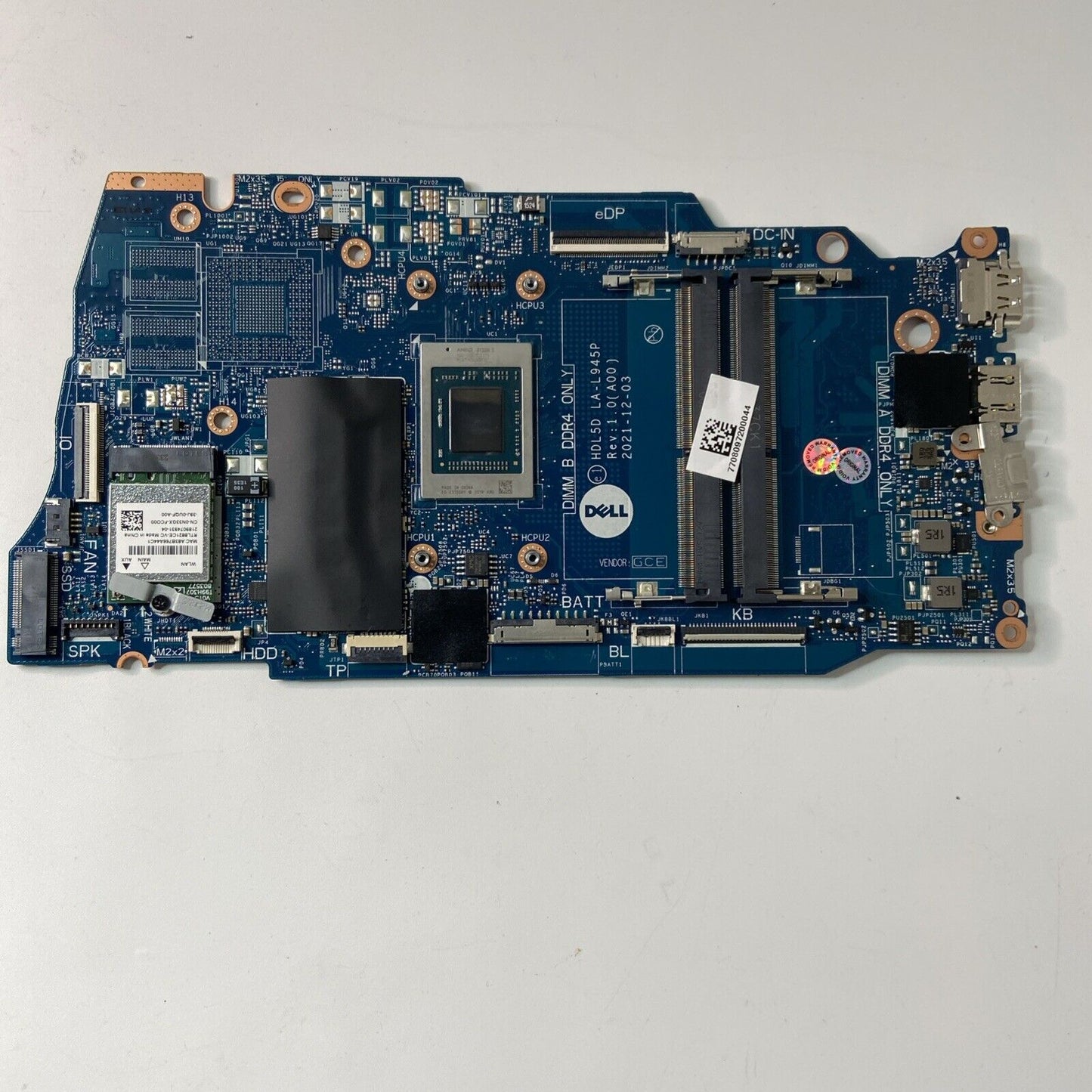 Dell Inspiron 15 3525 AMD Ryzen 5 5500U Motherboard 0C3WG4 For Parts