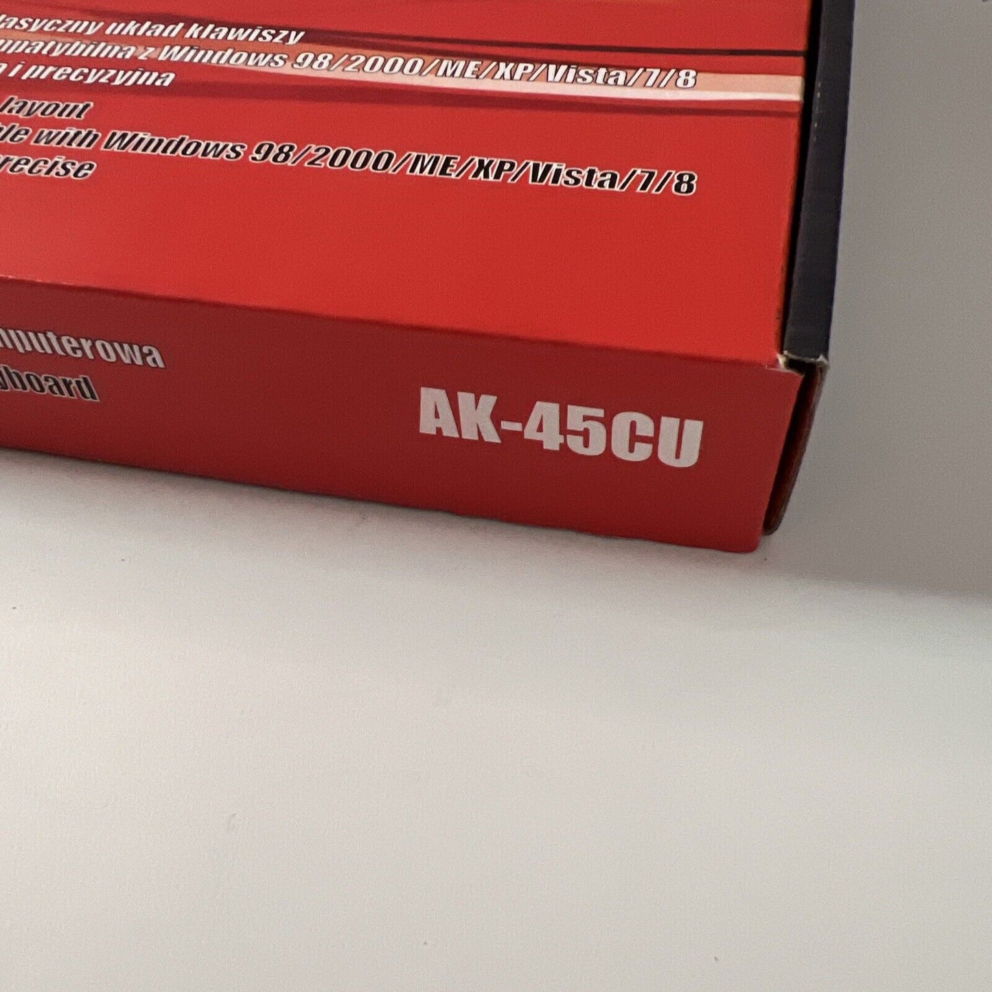 Classica Plus AK-45CU Wired Computer Keyboard UK Layout BLACK
