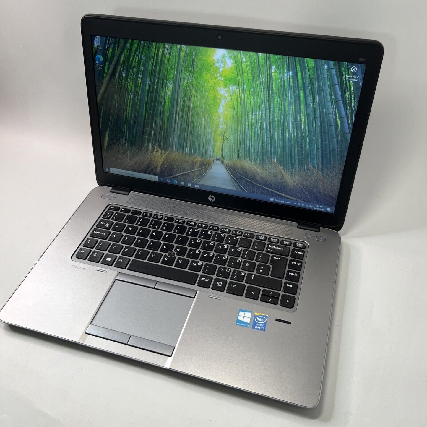 HP EliteBook 850 G2 15.6" Intel Core i7-5600U 8GB RAM 128GB SSD Windows 10