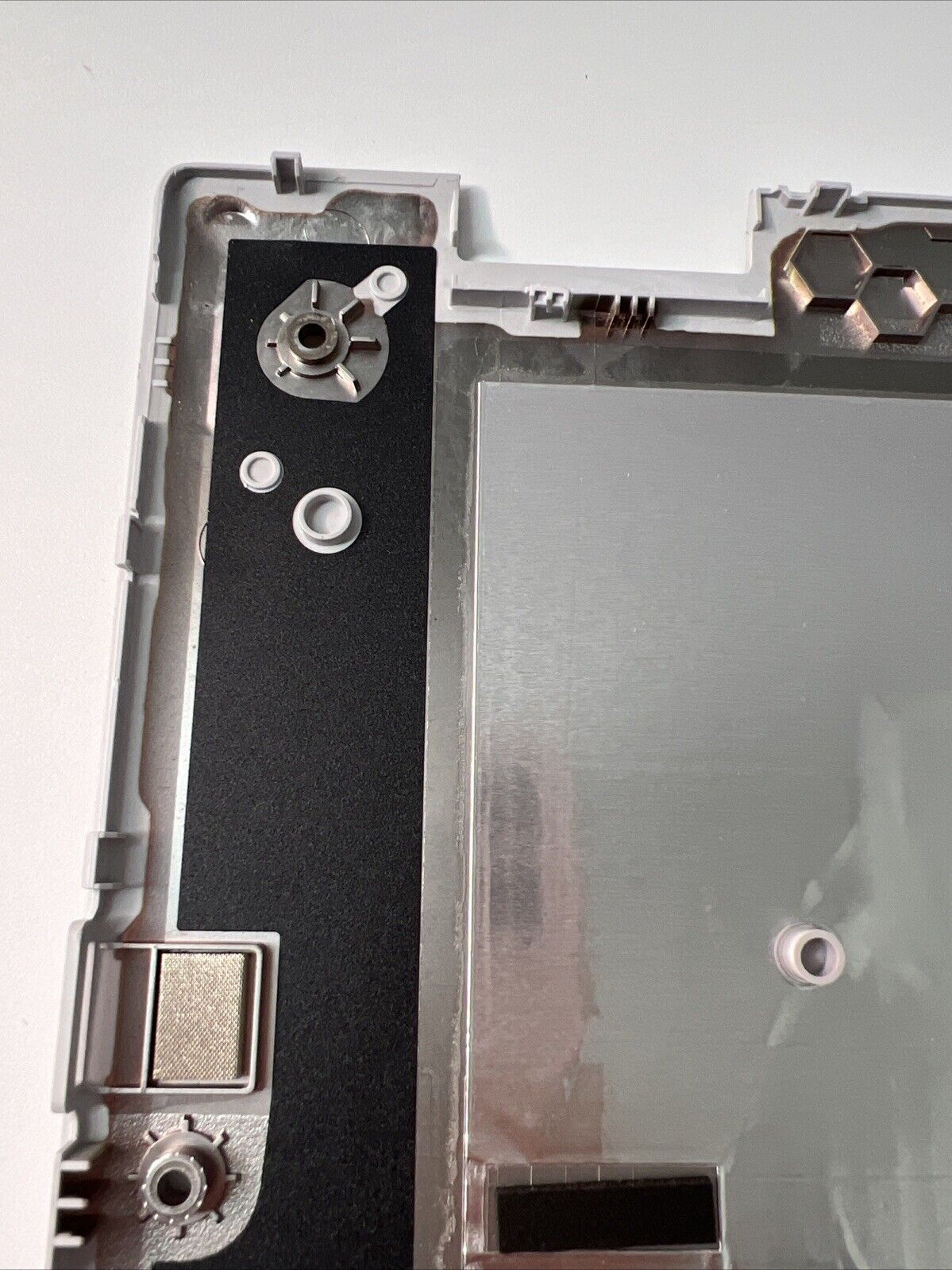 Asus Chromebook CX1500CN Genuine Bottom Base Cover. P/N: 13N1-CWA0L21 Light Grey