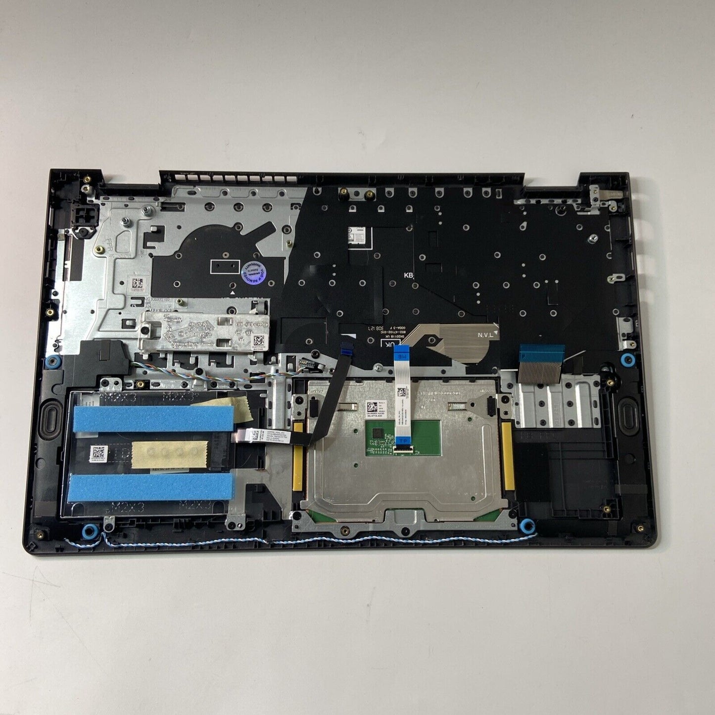 Dell Inspiron 15 3525 Palmrest Cover Upper Case UK Keyboard 0C6D40