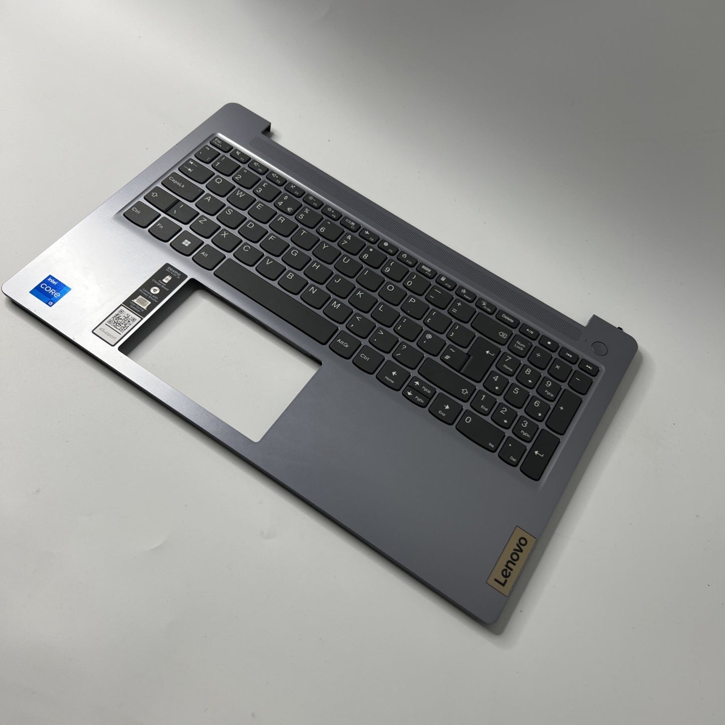 Genuine Lenovo Ideapad Slim 3 15IAH8 Palmrest Assembly UK Keyboard Grey AM3AT00