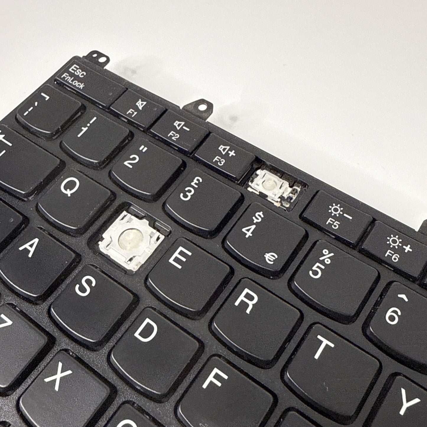 Lenovo Thinkpad Yoga 370 Genuine UK Backlit Keyboard 01HW603 (2 KEYS MISSING)