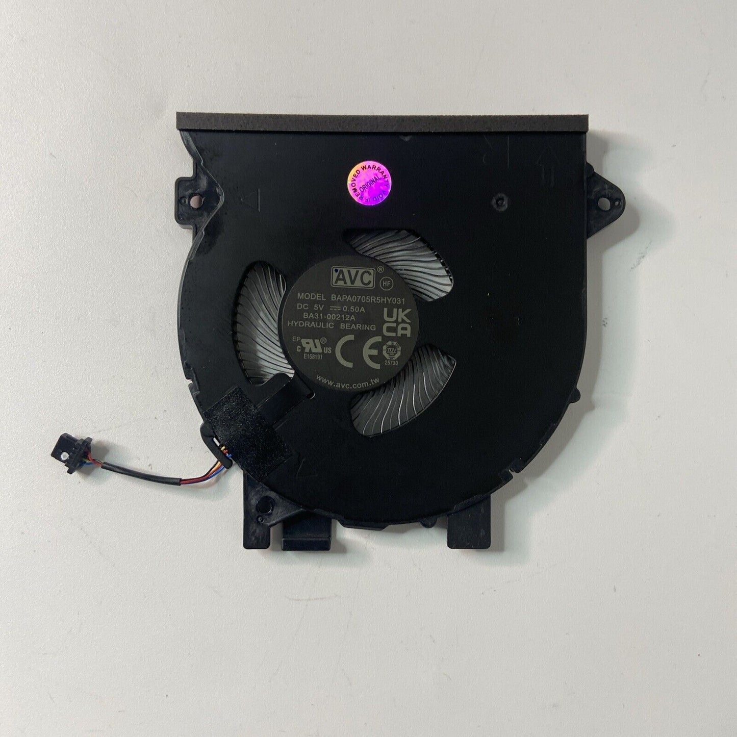 Samsung Galaxy Book 2 Pro NP955XED NP950XED CPU Cooling Fan (Right) BA31-00212A