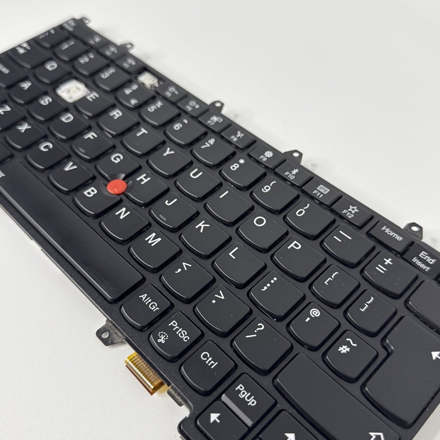Lenovo Thinkpad Yoga 370 Genuine UK Backlit Keyboard 01HW603 (2 KEYS MISSING)
