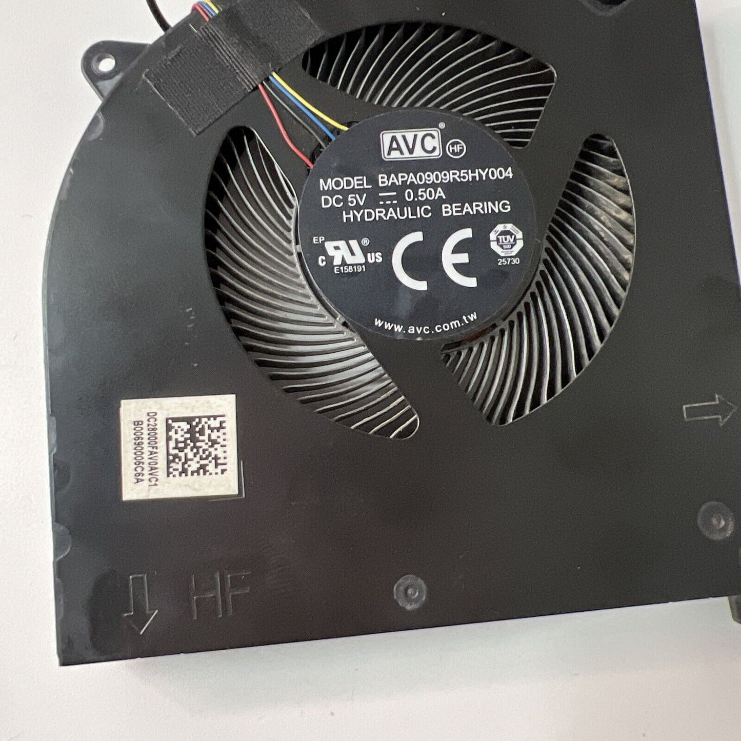 Lenovo Legion 5 15IMH05A CPU Cooling Fans DC2800FAV0AVC1 DC2800FBV1AVC1