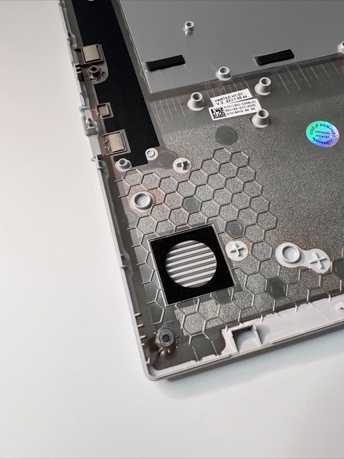 Asus Chromebook CX1500CN Genuine Bottom Base Cover. P/N: 13N1-CWA0L21 Light Grey