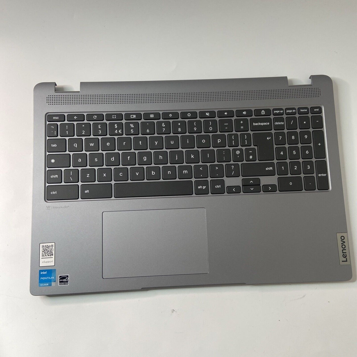 Lenovo IP Flex 3 Chrome 15IJL7 Palmrest Cover UK Keyboard 5CB1H24856