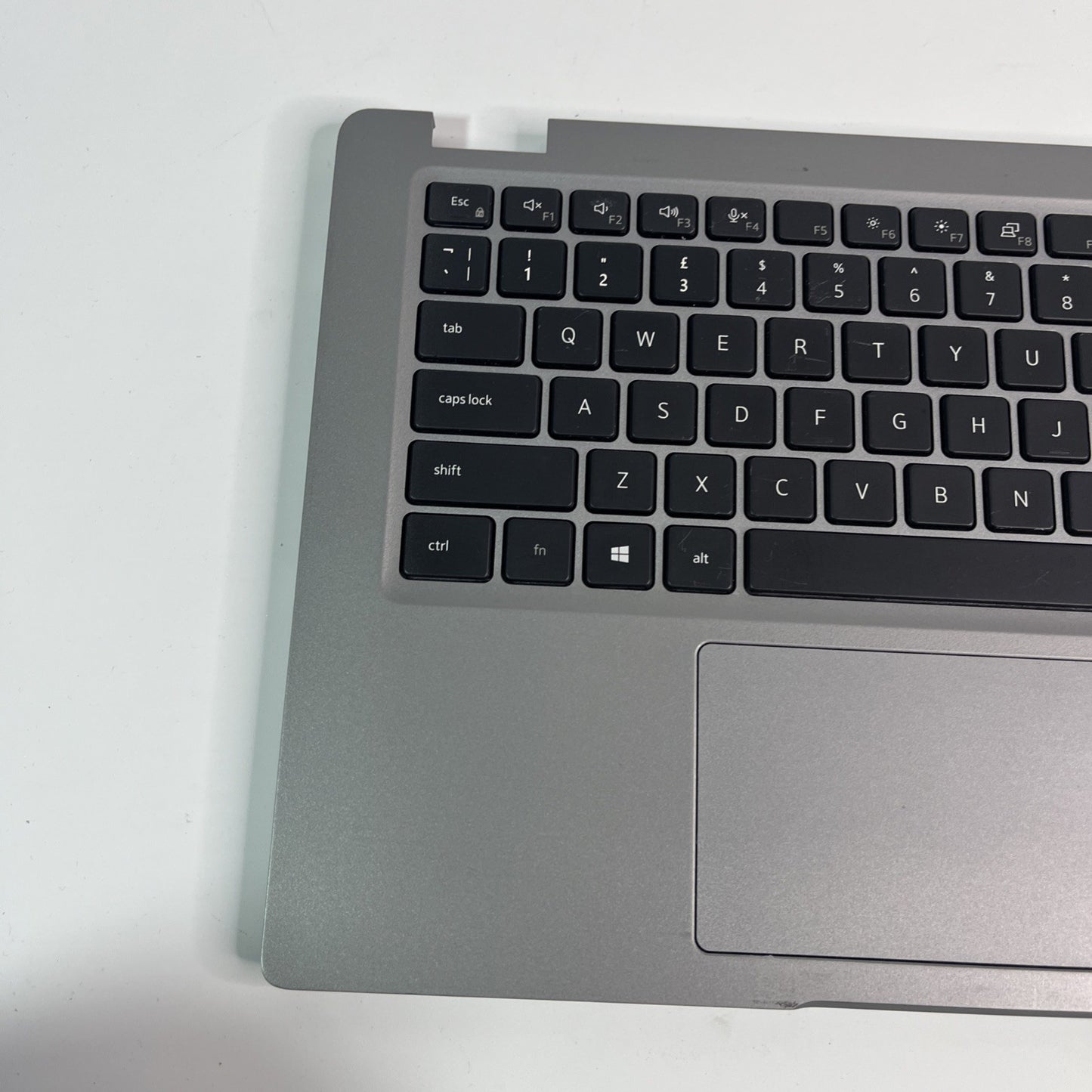 Genuine Dell Latitude 5420 Palmrest And Keyboard, Missing Key Silver