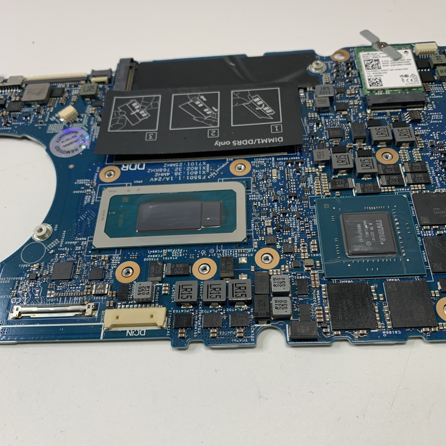 Dell Inspiron 16 Plus 7620 Motherboard Intel i7-12700H RTX 3060 For Parts