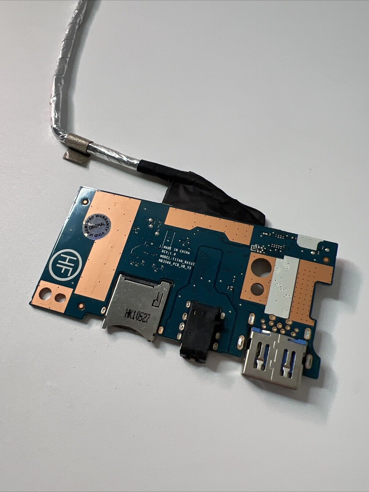 SAMSUNG GALAXY BOOK NP750XDA USB Audio Board I/O Board & Cable HQ3120FC34000
