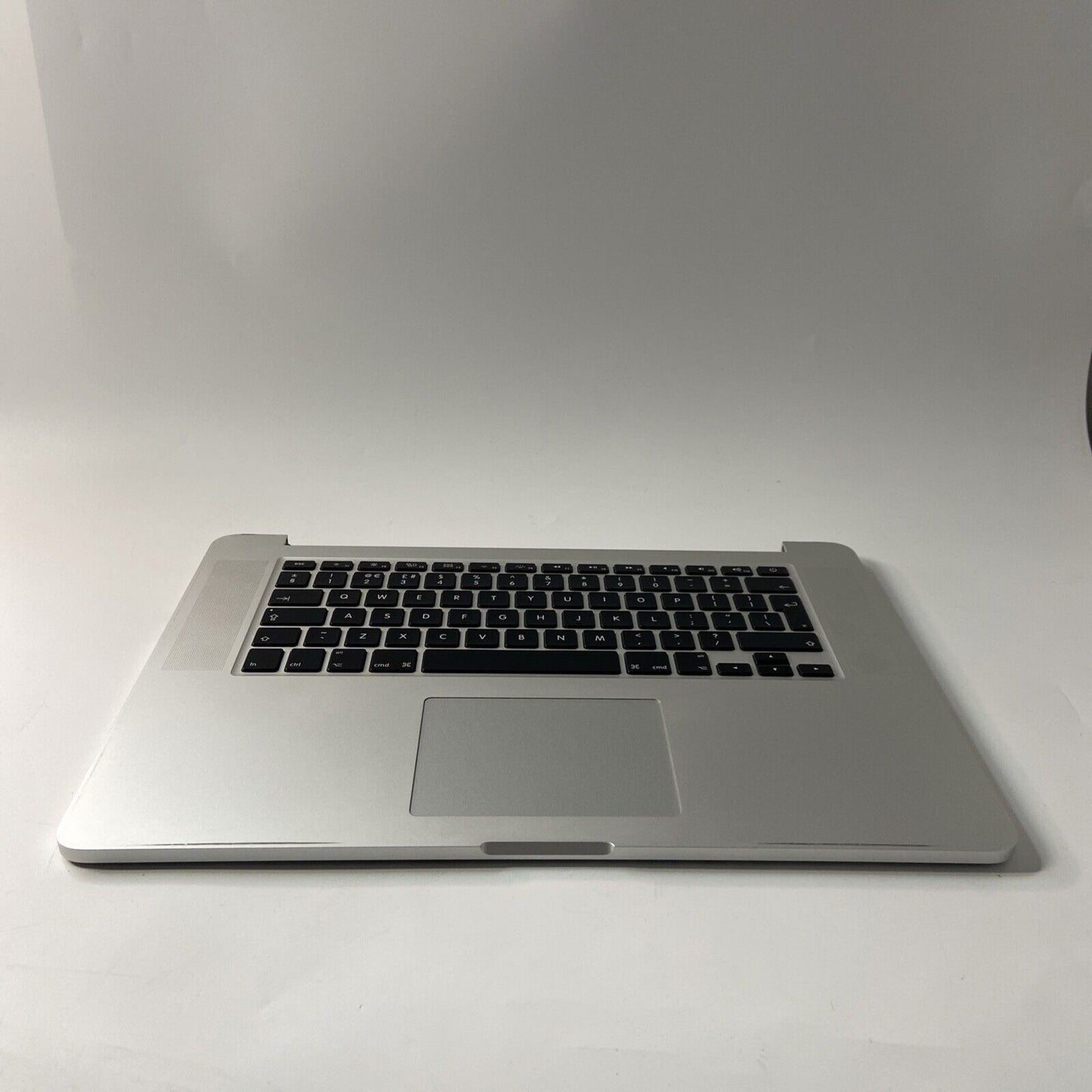 MacBook Pro 15" A1398 2014 Palmrest Top Case Cover UK Keyboard Silver + Battery