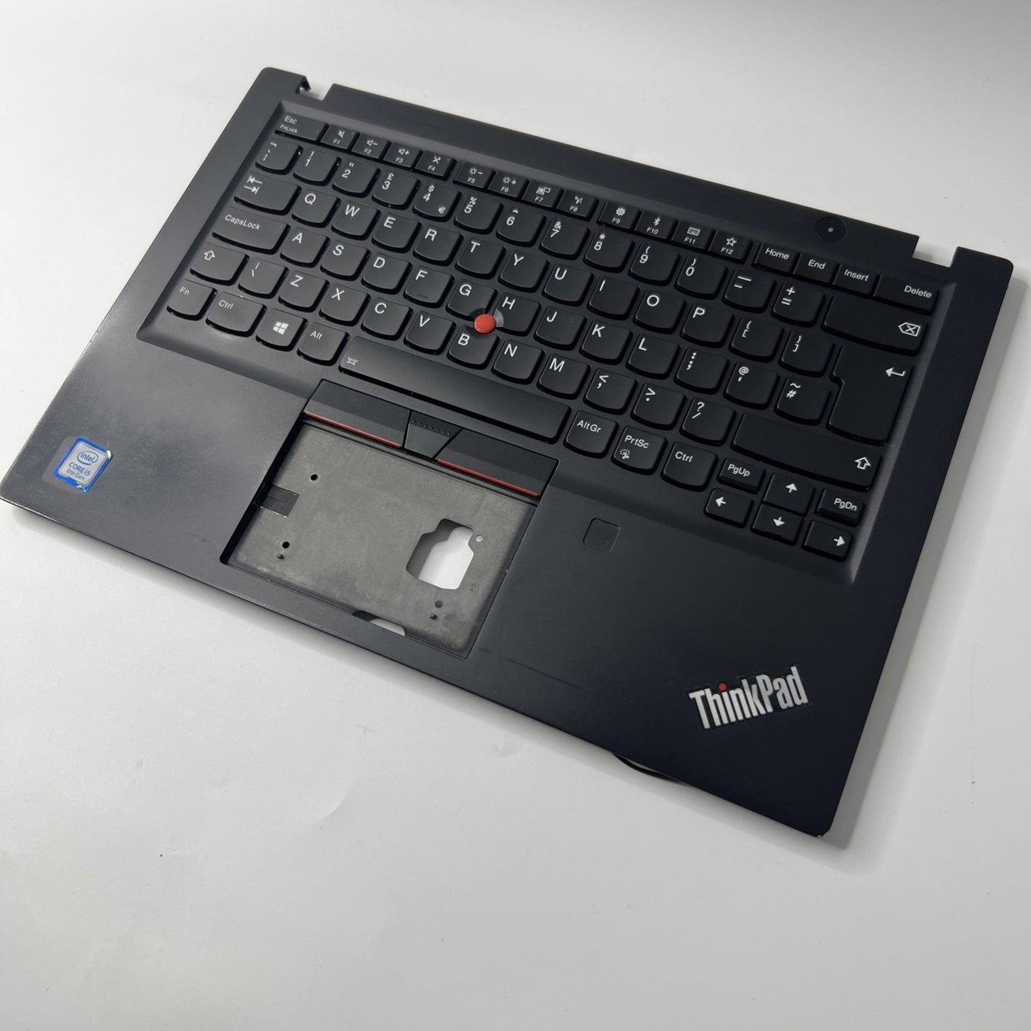 Genuine Lenovo T490s Palmrest Assembly UK Keyboard Black AM1BR000500 Read Desc