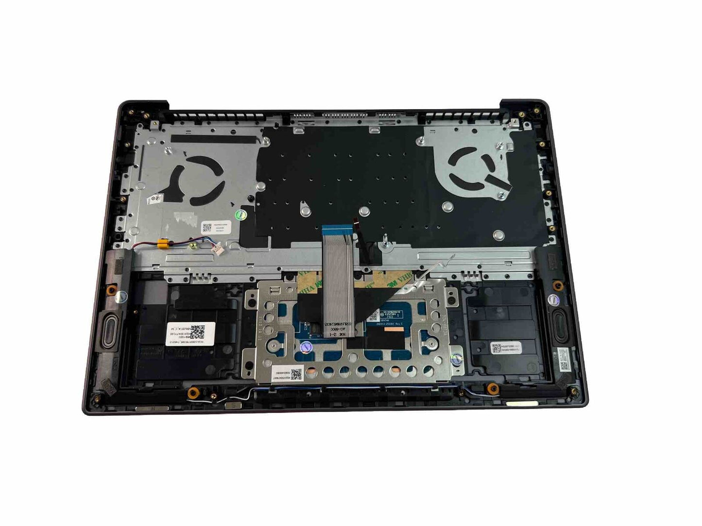 Lenovo Yoga 6 14IAP8 Complete Palmrest Cover Touchpad Keyboard UK Grey Speakers
