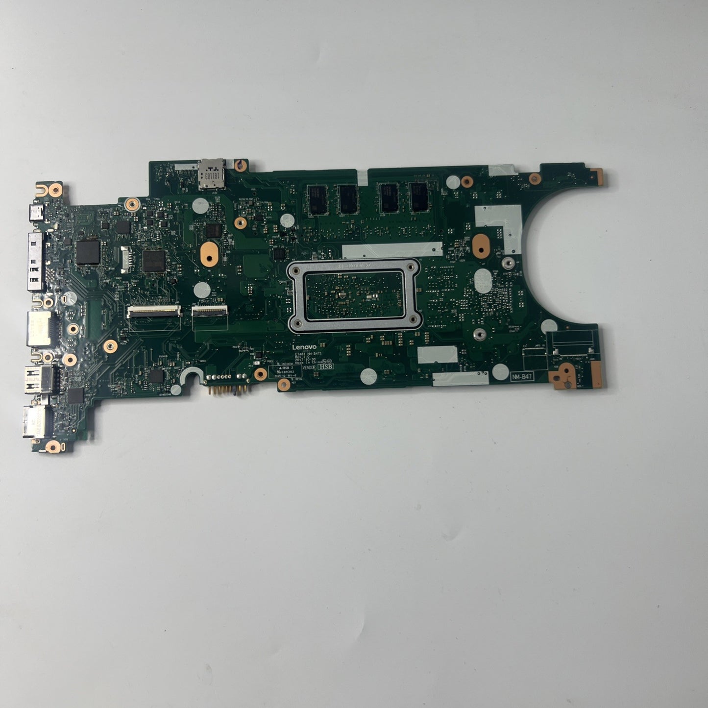 Lenovo ThinkPad T480s Core i5-8250U 1.60GHz 8GB Motherboard NM-B471 Working