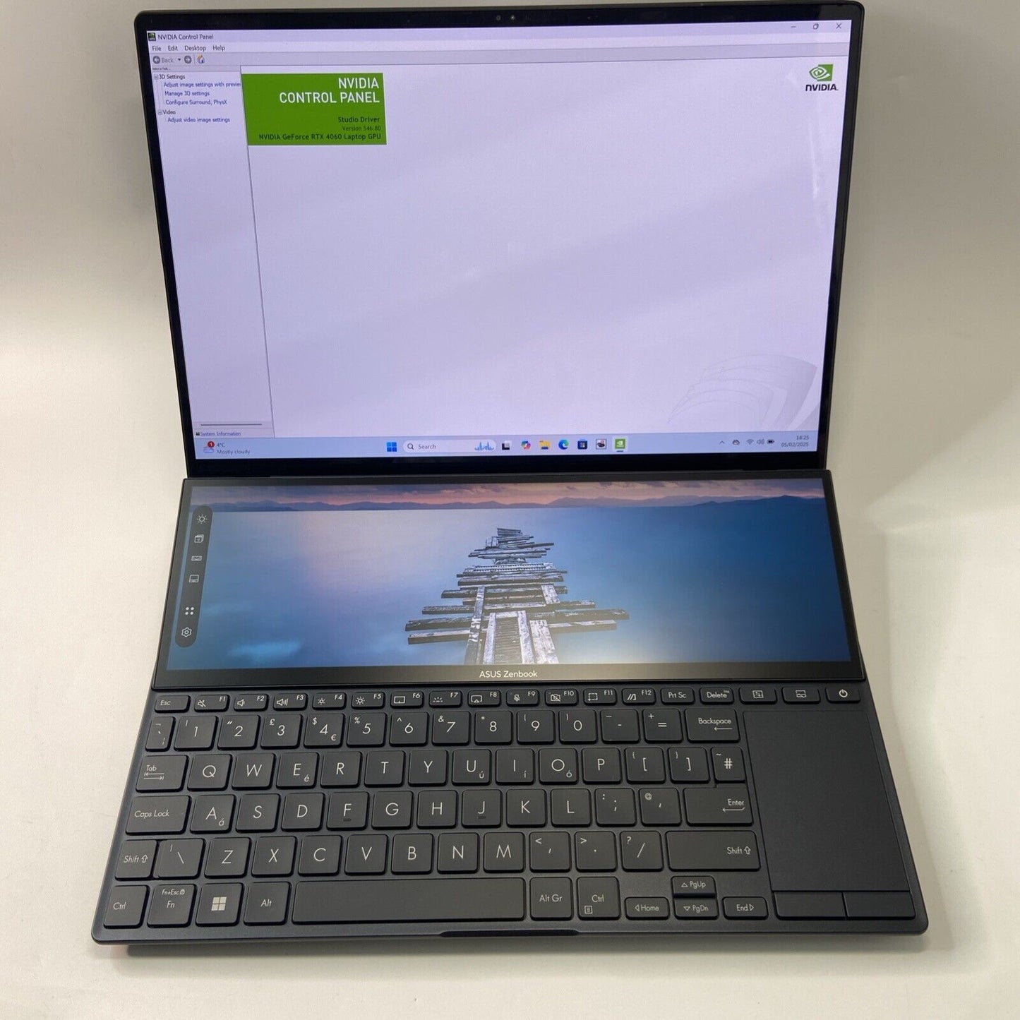 ASUS ZenBook Pro 14 Duo 14.5' 2.8K OLED TOUCH Intel i9-13900H 32GB DDR5 1TB SSD