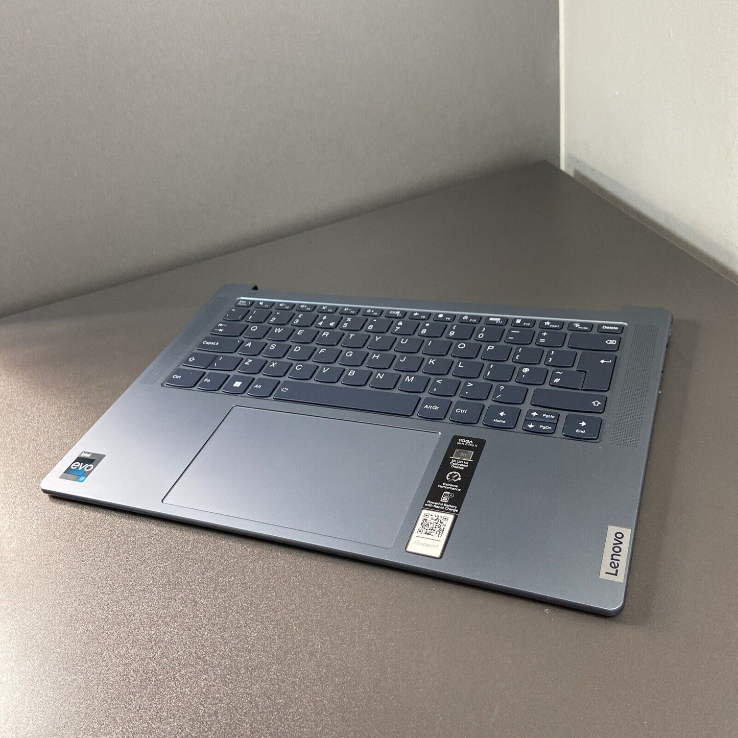Lenovo Yoga Slim 7 7i Pro X 14IAH7 Complete Palmrest UK Keyboard & Touchpad