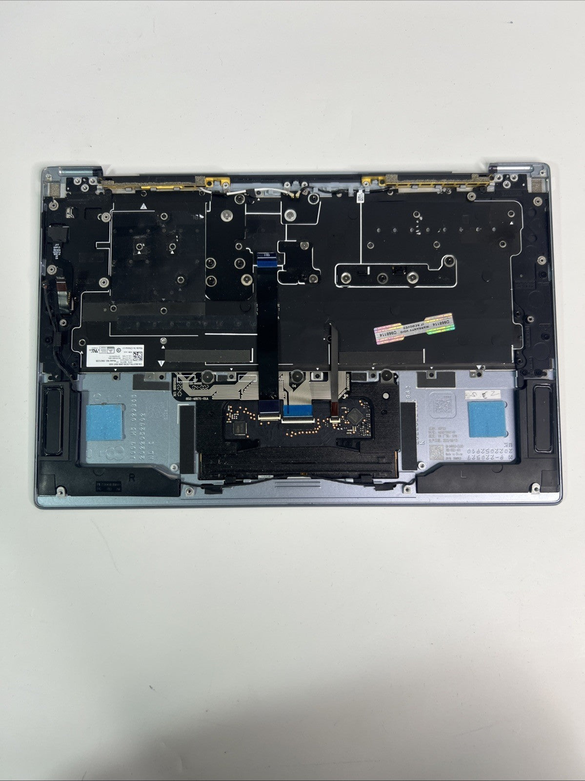 Genuine Dell XPS 13 9350 Palmrest Top Case UK Keyboard Touchpad Assembly