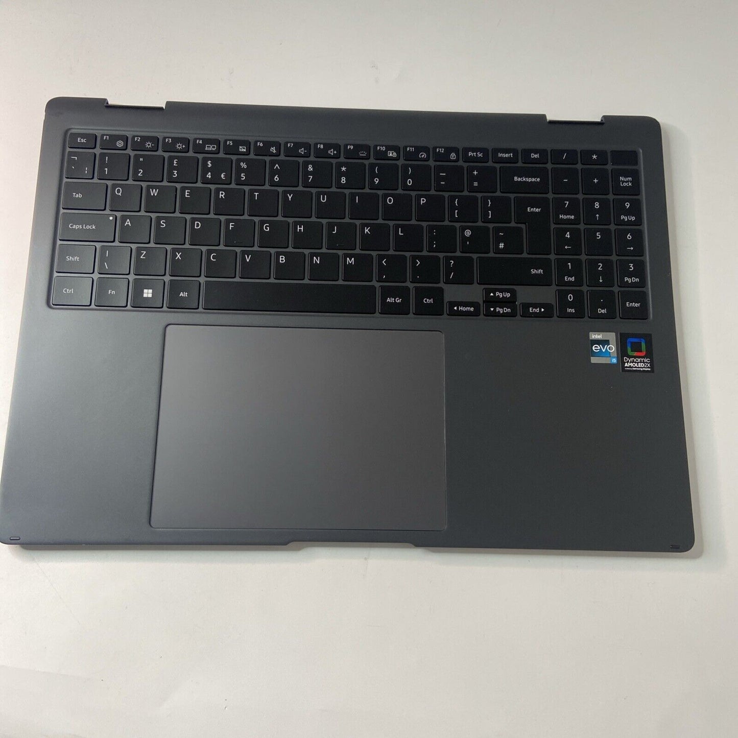 Samsung Galaxy Book3 Pro 360 NP965QFG Palmrest UK Keyboard BA98-03693A