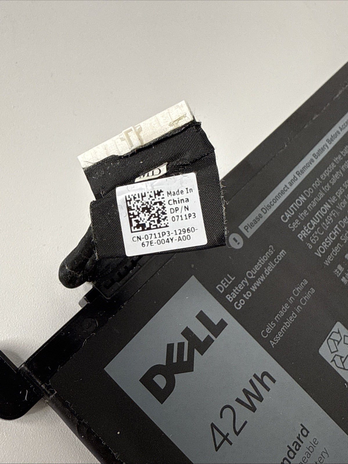 Genuine Dell Inspiron 13 5368 5378 5379 7368 7378 14 7460 WDX0R Battery *FAIR*