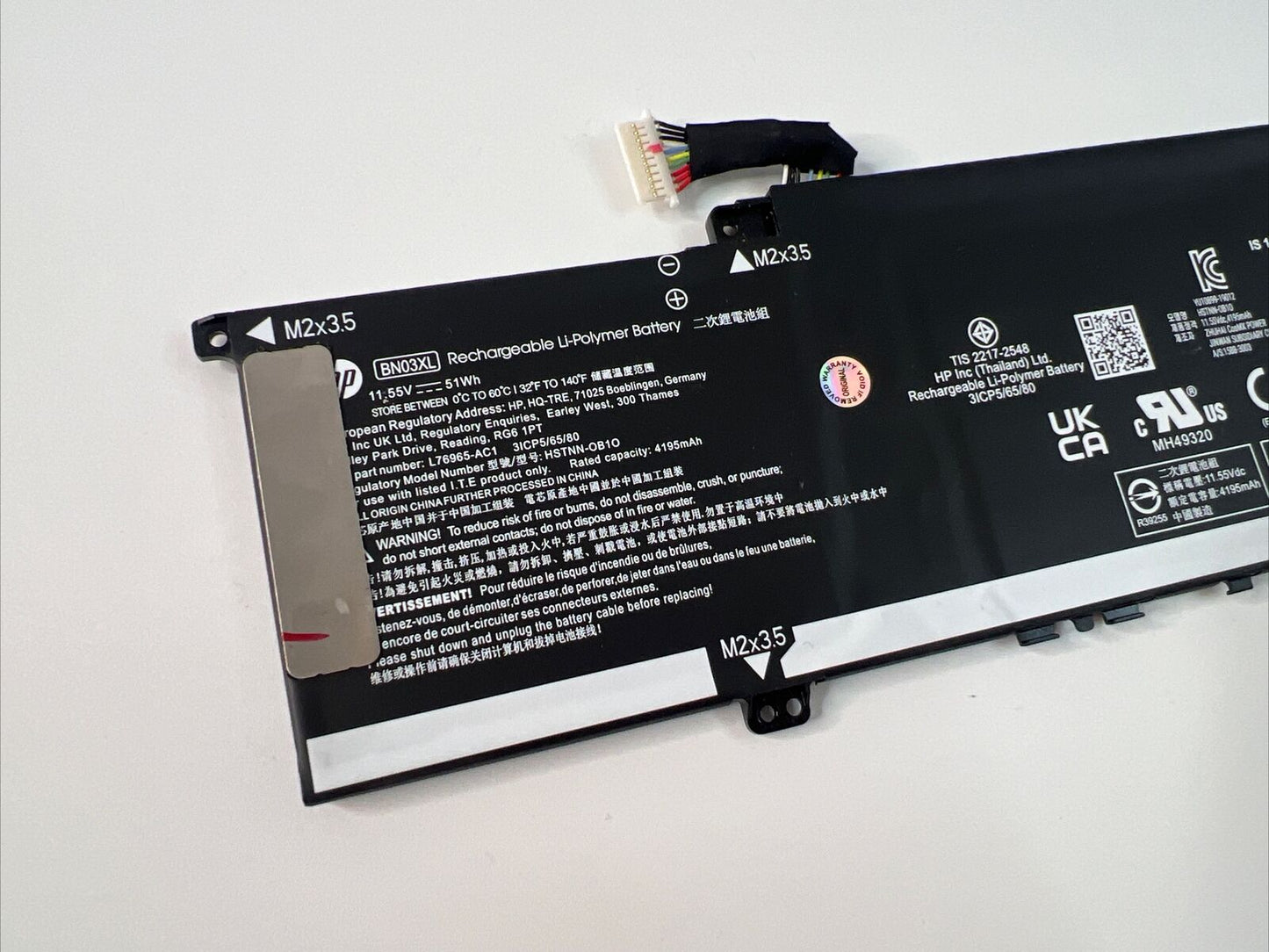 BN03XL Battery for HP Envy X360 13-ay 13-ba 13-BD 15-ed 15-EE 15-EE 15m-EE 15-EU