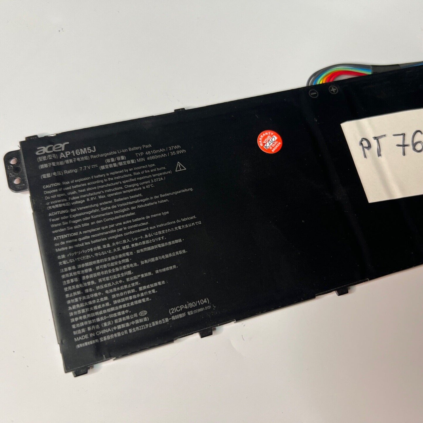 AP16M5J Genuine Battery For Acer Aspire 1 A114-31 3 A314-31 A315-21 A315-51 37Wh