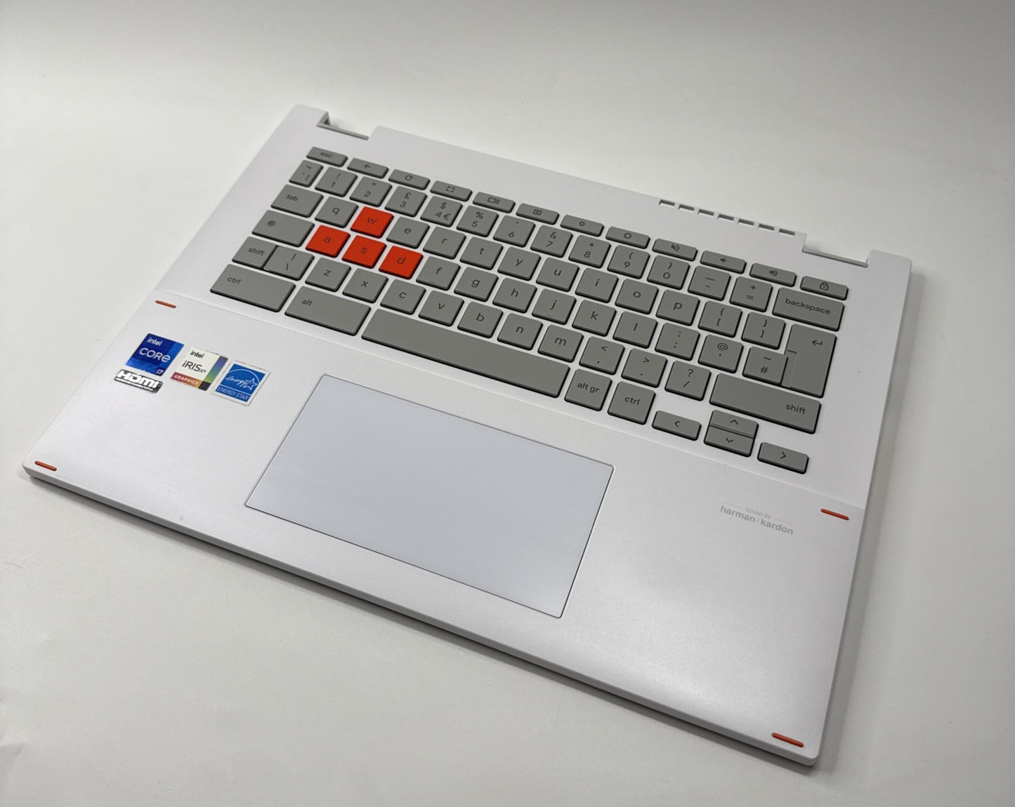 ASUS Chromebook Flip 14 CX34 CX3401FBA Complete Palmrest Assembly UK Keyboard