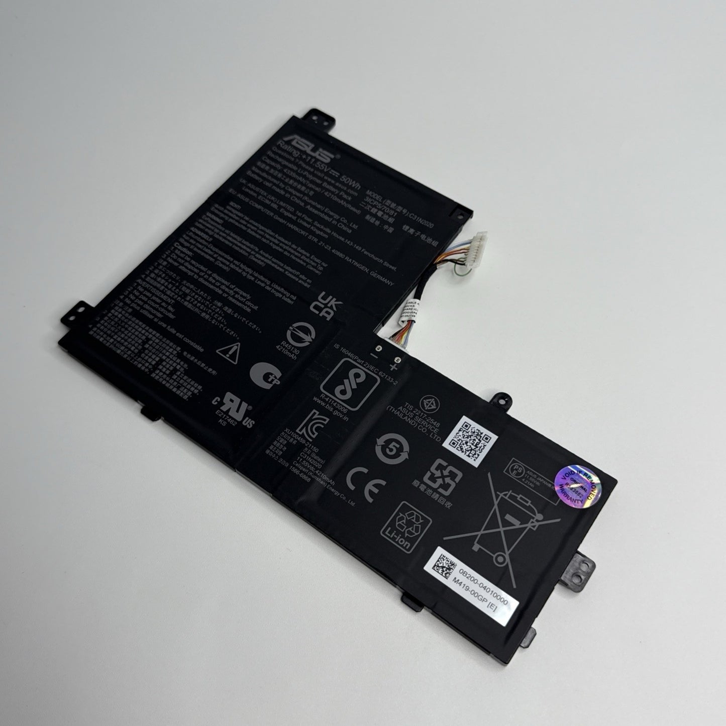 Genuine Asus Chromebook CX1400CK Battery C31N2020 0B200-04010000