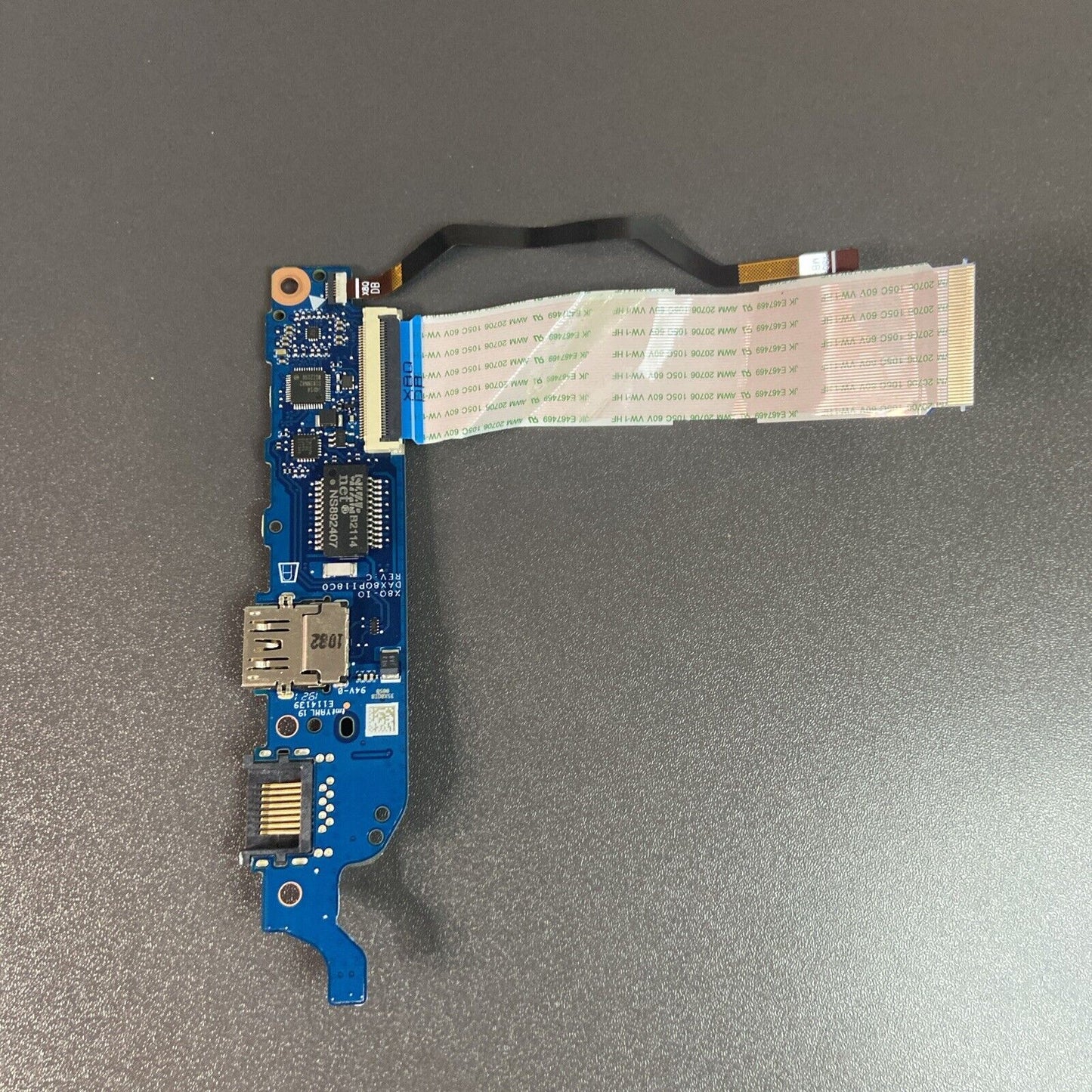 HP Probook 640 440 G8 USB BOARD ETHERNET & Cables DAX8QPI18C0