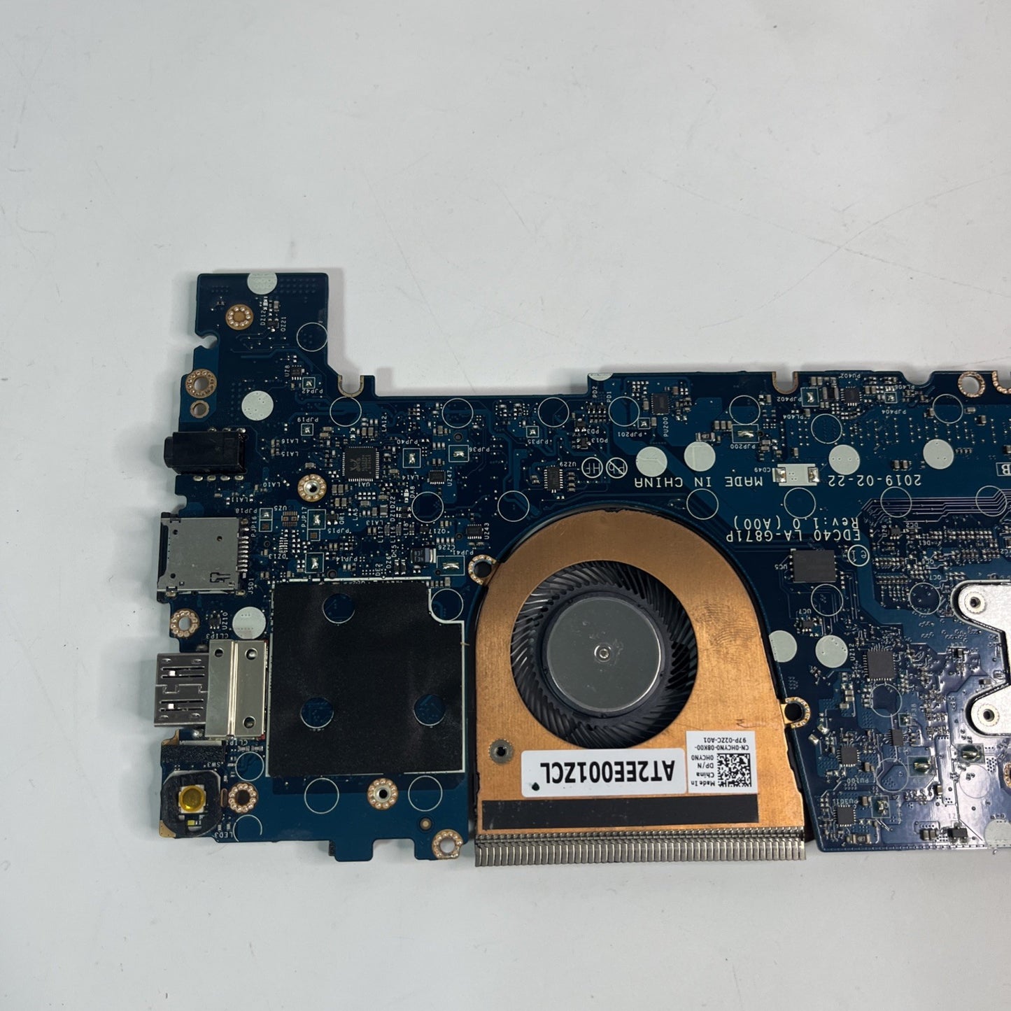 Dell Latitude 7400 Motherboard i7-8665U CPU & Active Cooling - LA-G871P