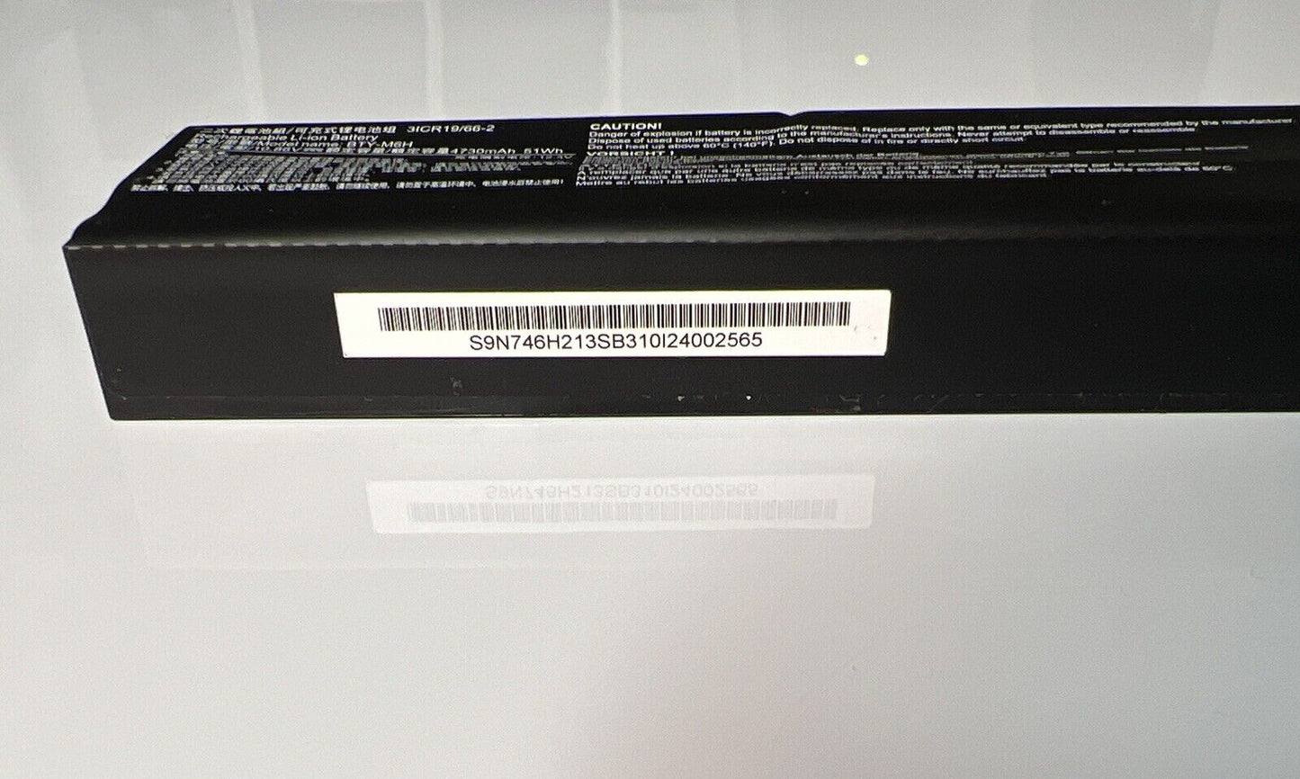 BTY-M6H Battery for MSI GE72 2QC 2QD GL62 GL62M GL72 GL62-6QD-030FR GL62-6QC UK