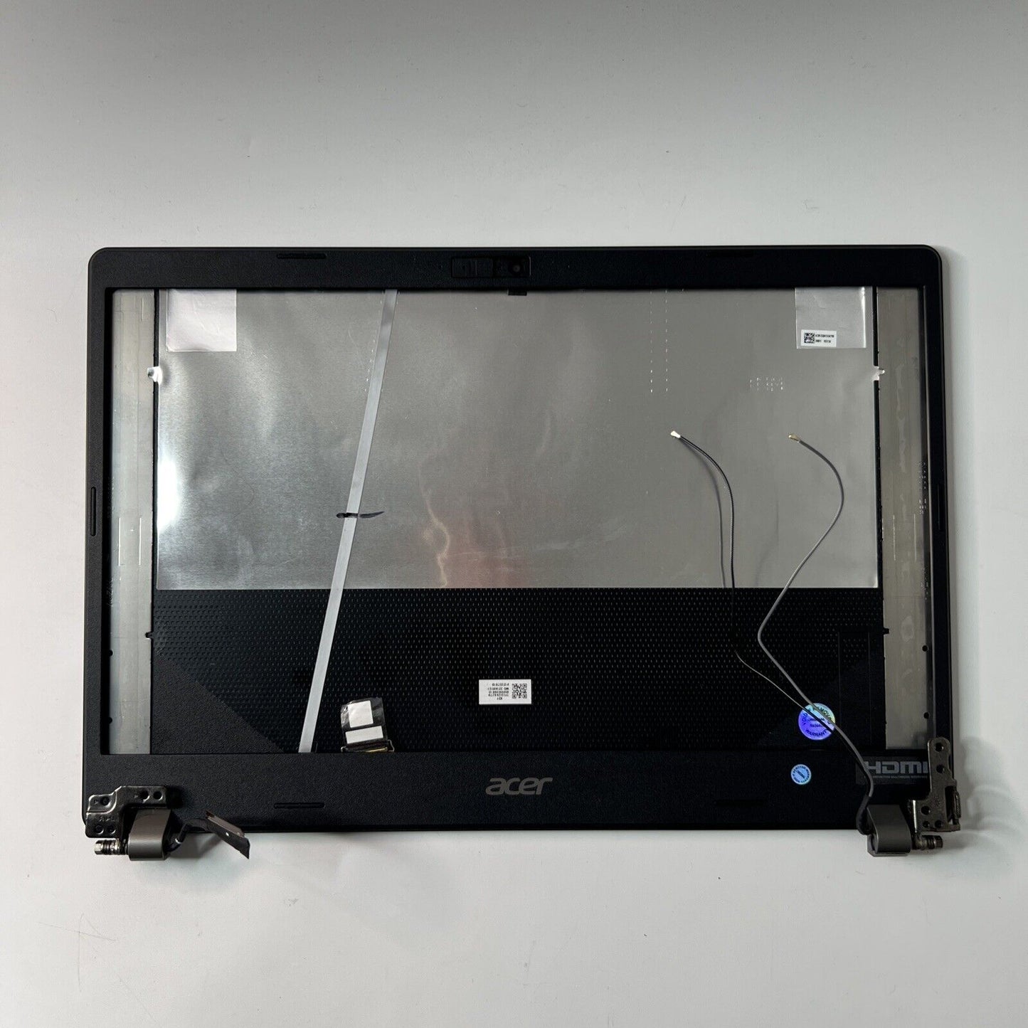 Acer Travelmate P215-52 N19Q8 Top Lid Cover Black Bezel Cabels Hinges