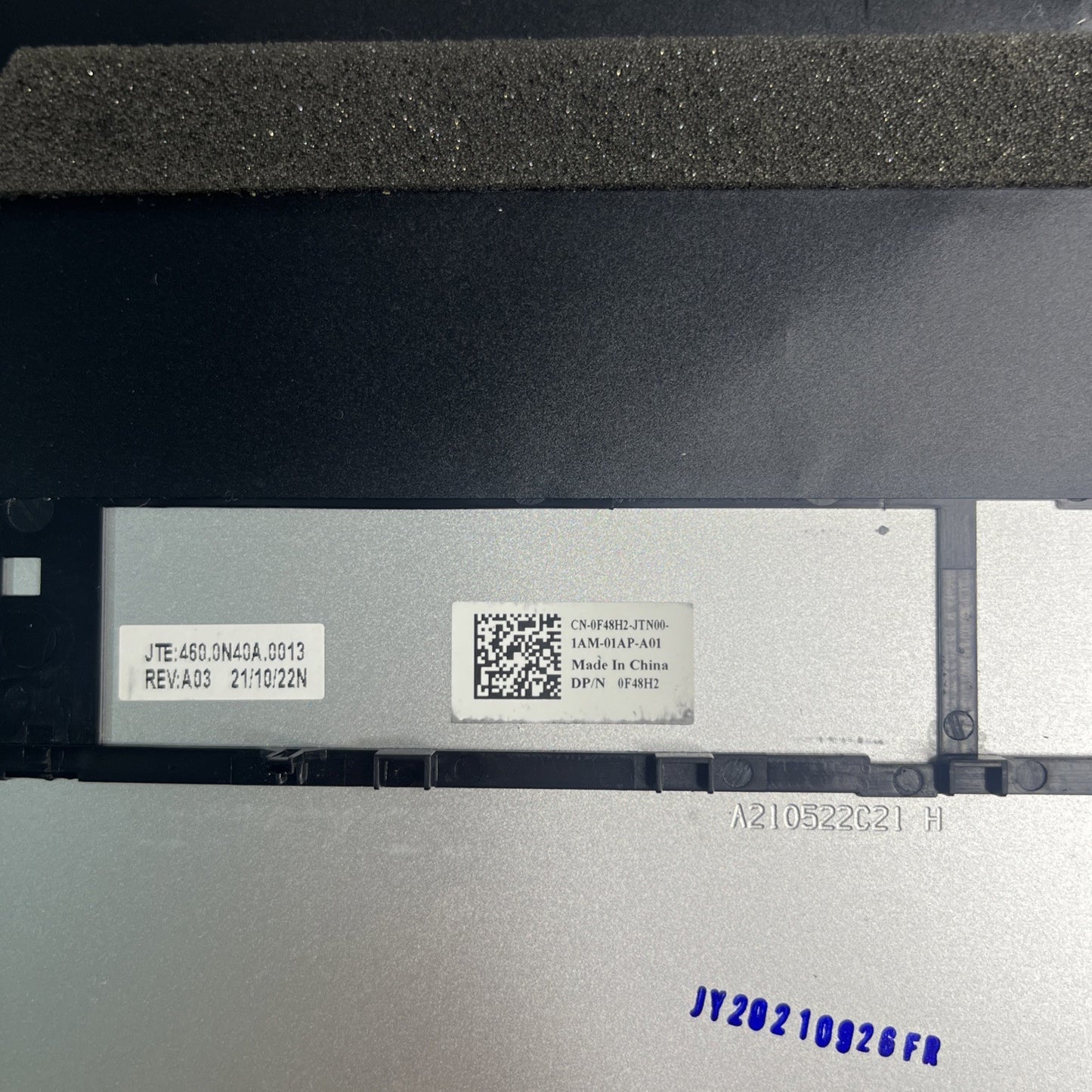 Genuine Dell Inspiron 15 7510 Bottom Cover Silver CN-0F48H2-JTN00