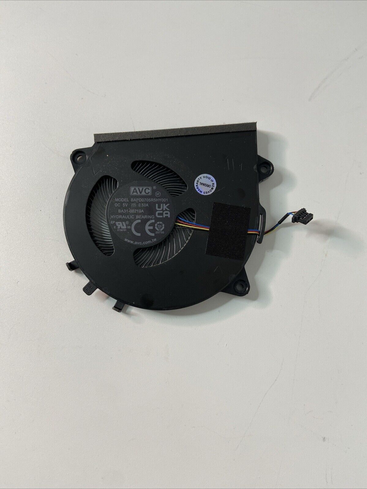 Samsung Galaxy Book3 360 NP750QFG CPU Cooling Fan BA31-00219A