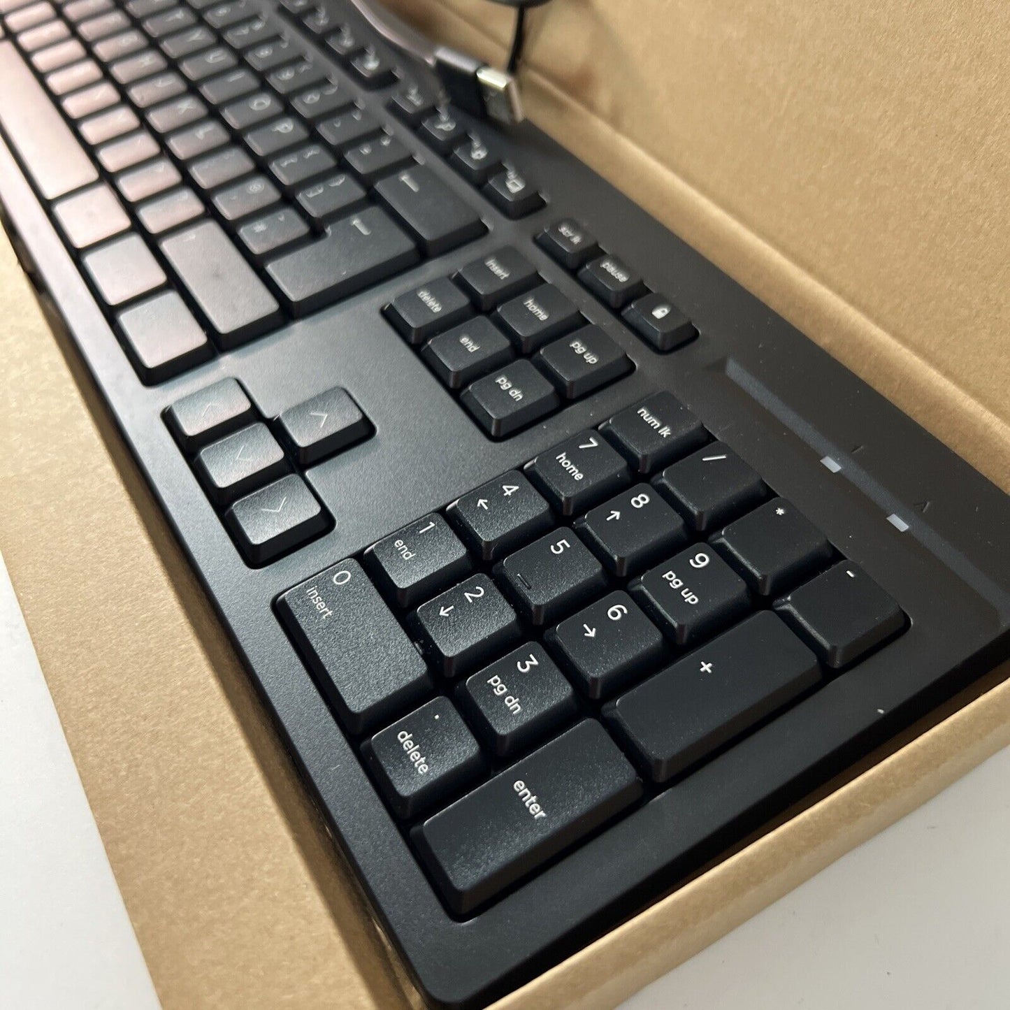 HP 125 Wired Keyboard UK Layout TPA-L001K M27527-031 BLACK