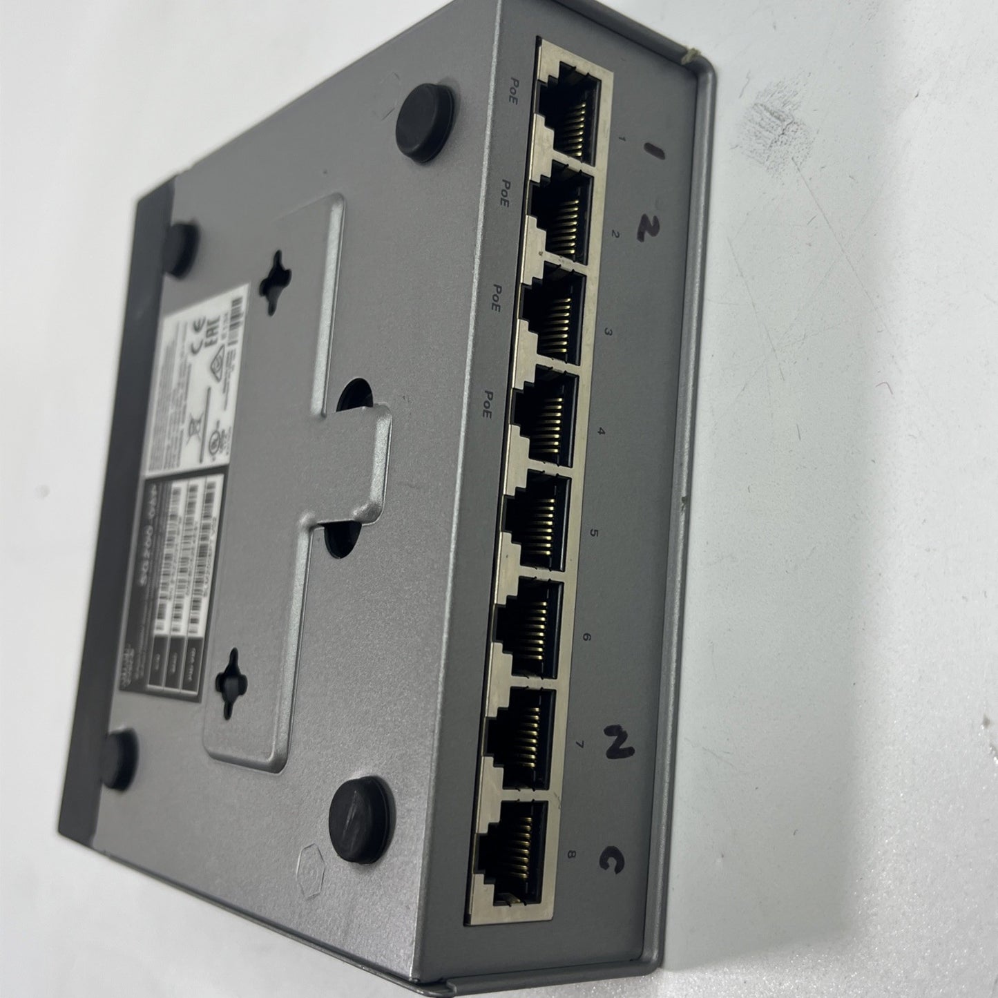 Cisco sg200-08p Gigabit Poe Smart Switch UNIT ONLY, NO PSU!