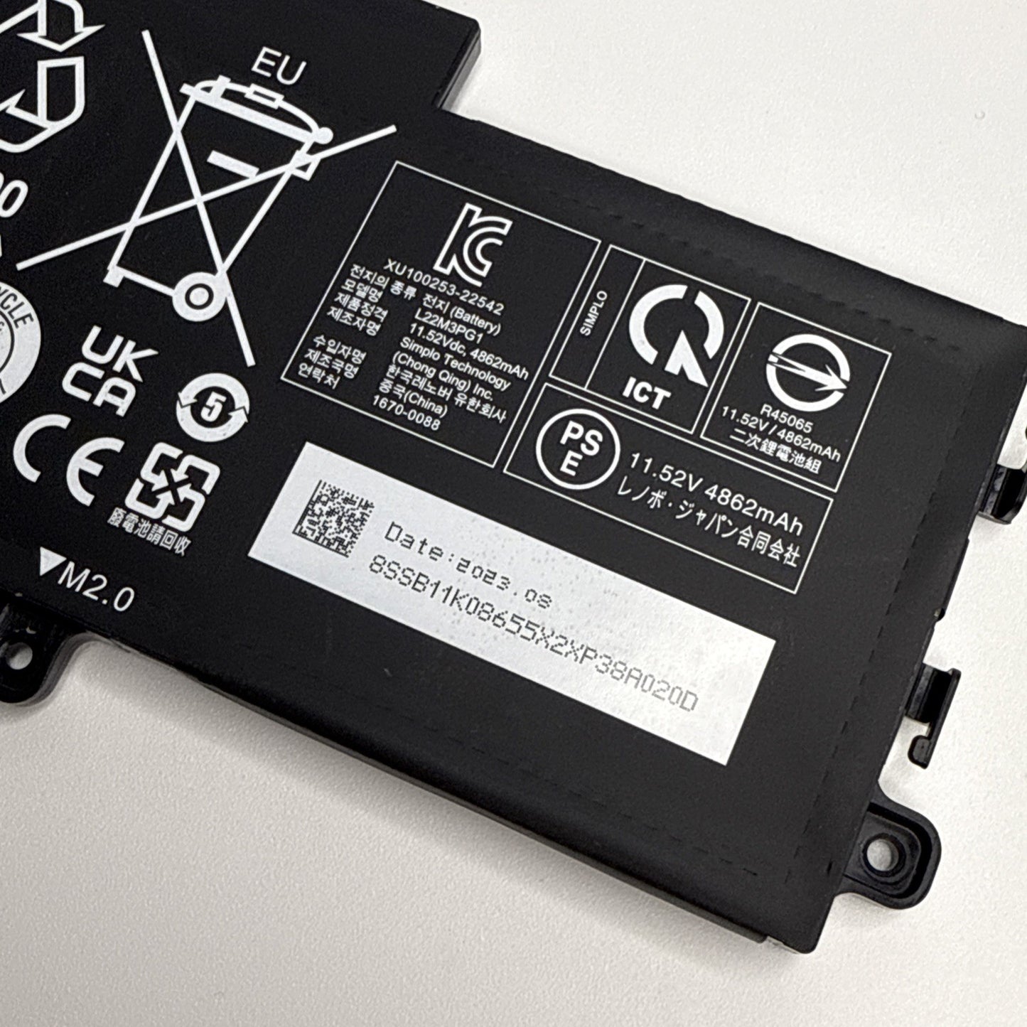 L22M3PG1 Lenovo Ideapad 3 14IAN8 Genuine Battery (Good Health)
