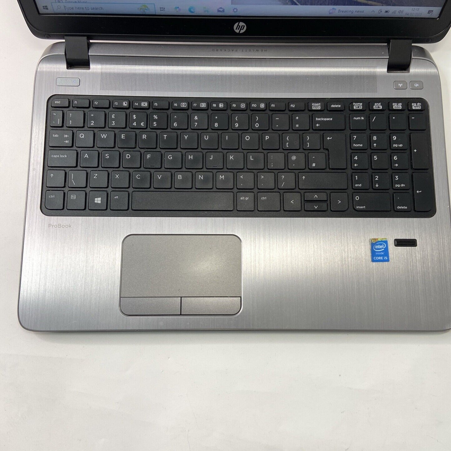 HP ProBook 450 G2 - Core i5-5th Gen, 8GB RAM, 128GB SSD Windows 10 Pro Laptop