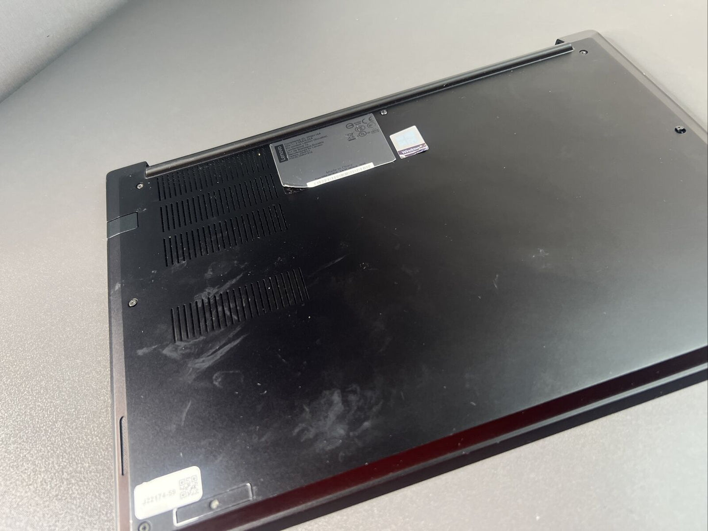 Genuine Lenovo ThinkPad E14 Bottom Base Chassis Black Cover