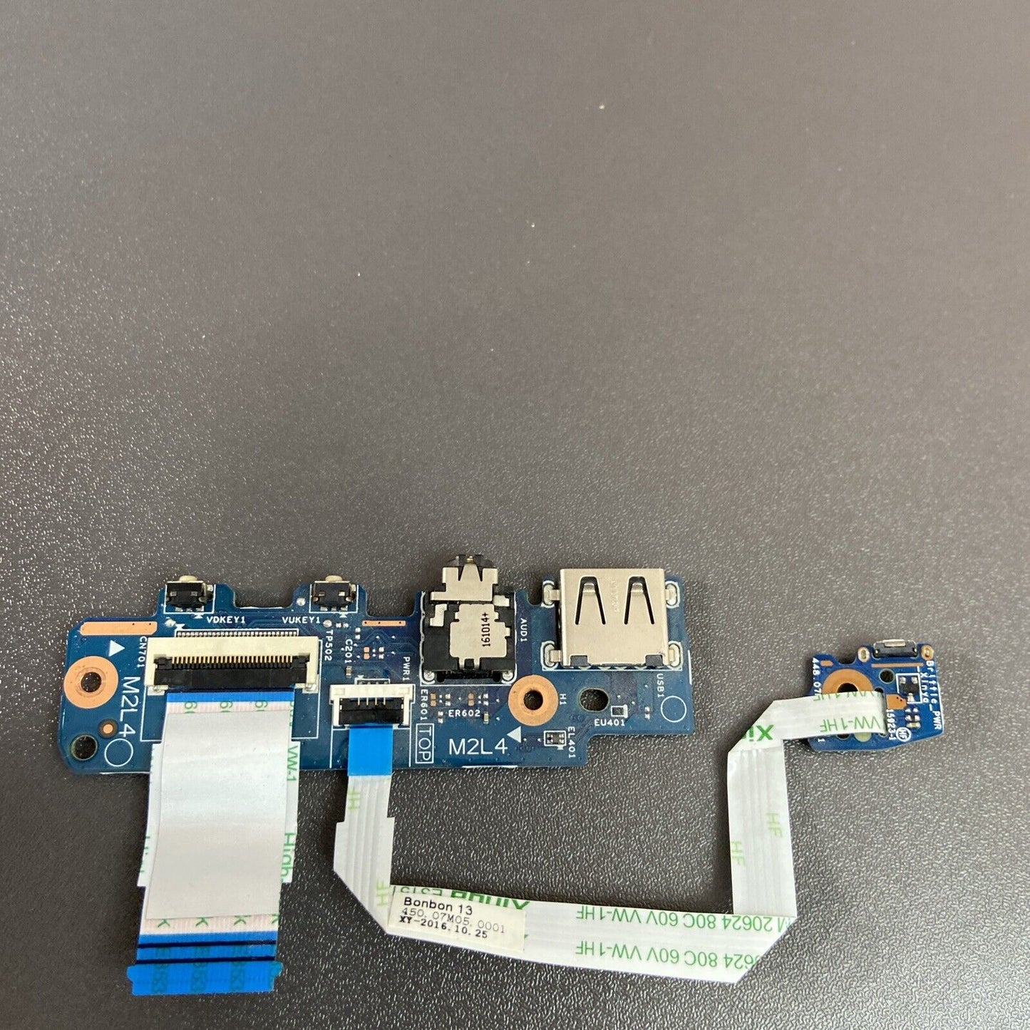 HP Pavilion X360 13-U 13-U005NA audio USB port board and cable 455.07M02.0001