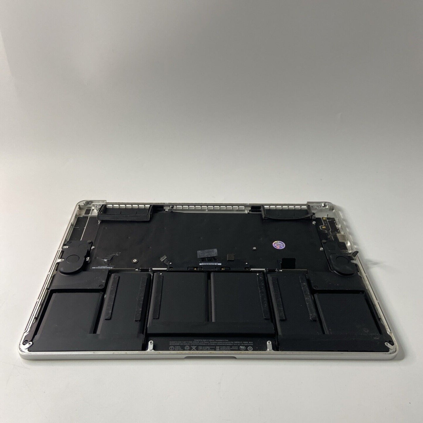 MacBook Pro 15" A1398 2014 Palmrest Top Case Cover UK Keyboard Silver + Battery