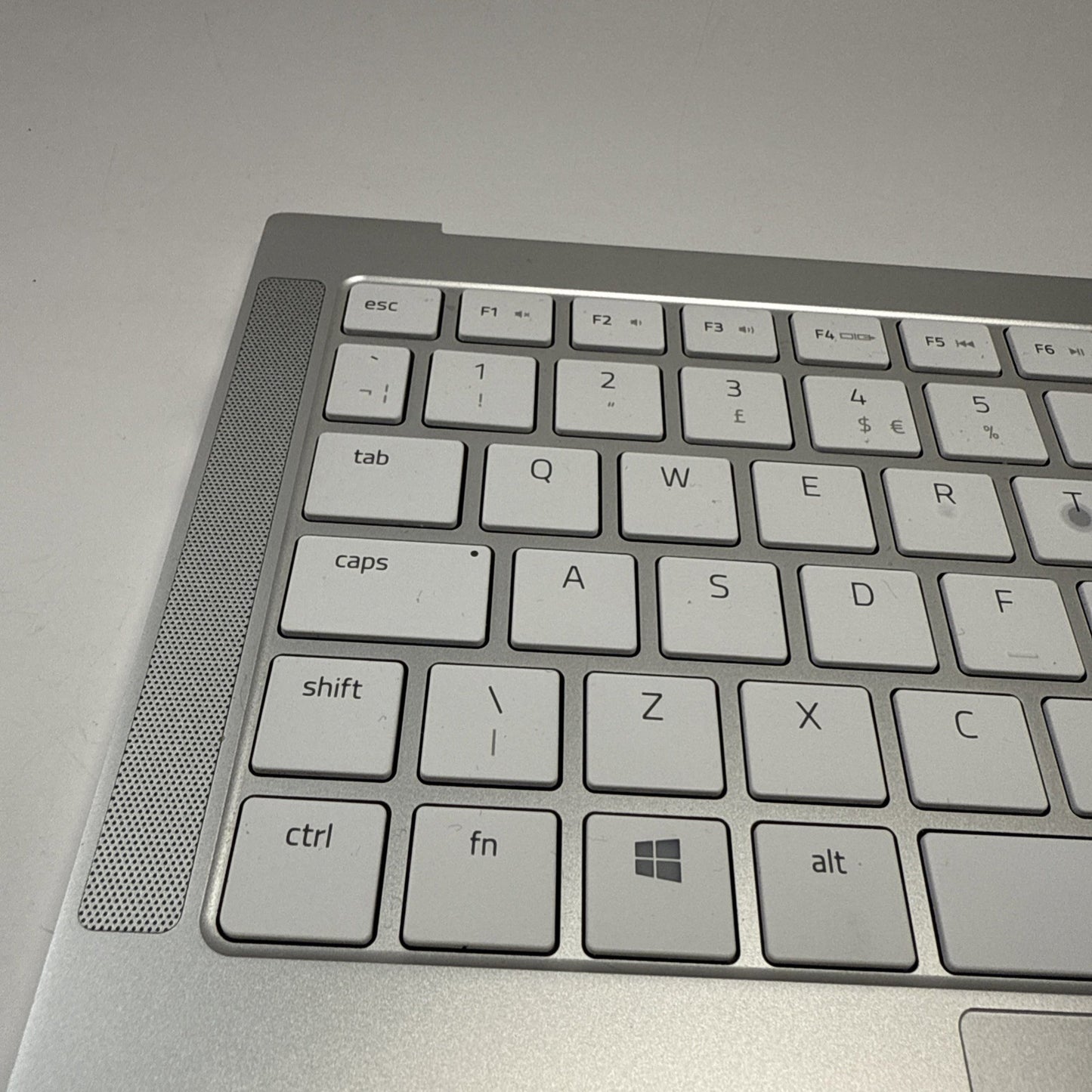 Razer Book 13 RZ09-0357 Genuine Palmrest UK Keyboard Touchpad Silver 13141560
