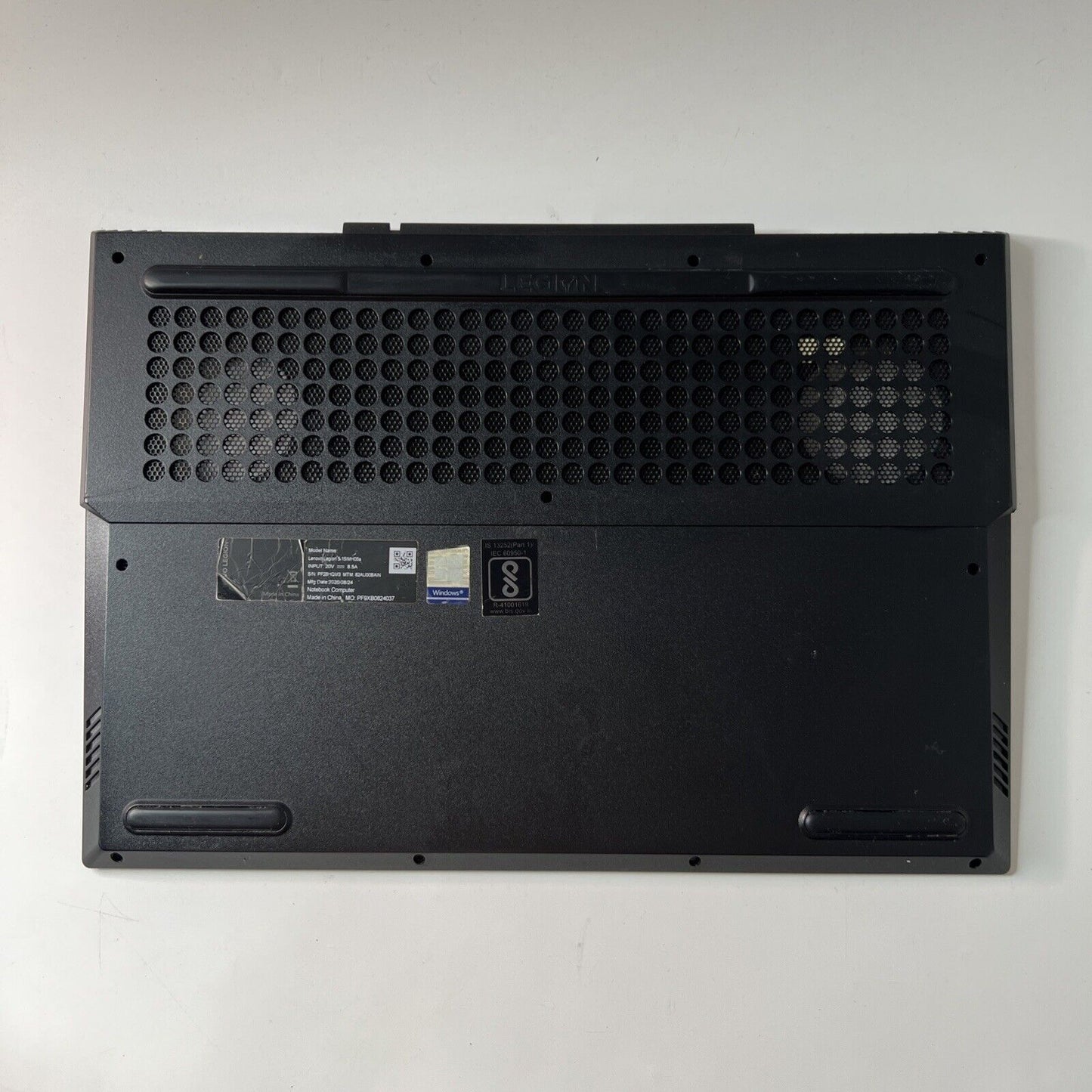 Lenovo Legion 5 15IMH05A Bottom Base Cover Case AP1HV000800 Black GENUINE