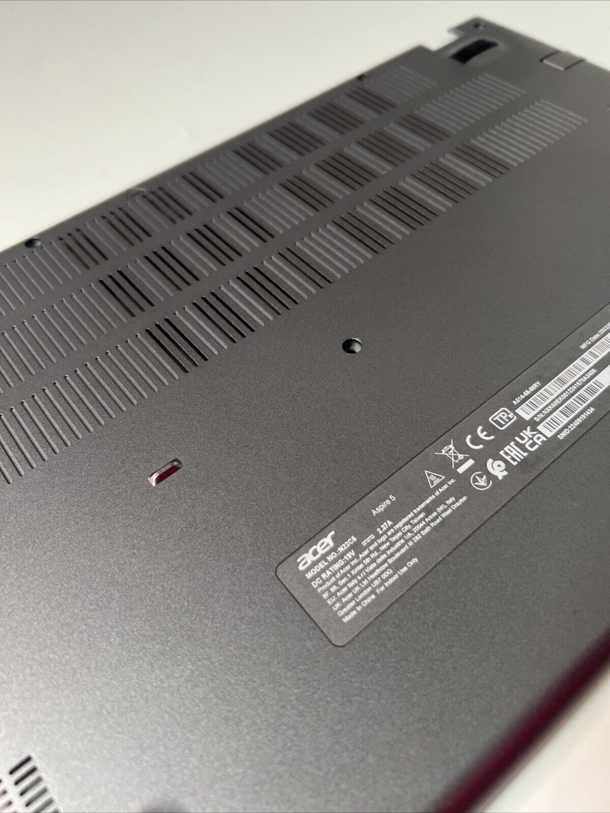 Acer Aspire A514-55 A514-55G S50-54 Base Cover Bottom Case AP3UH000310 Grey