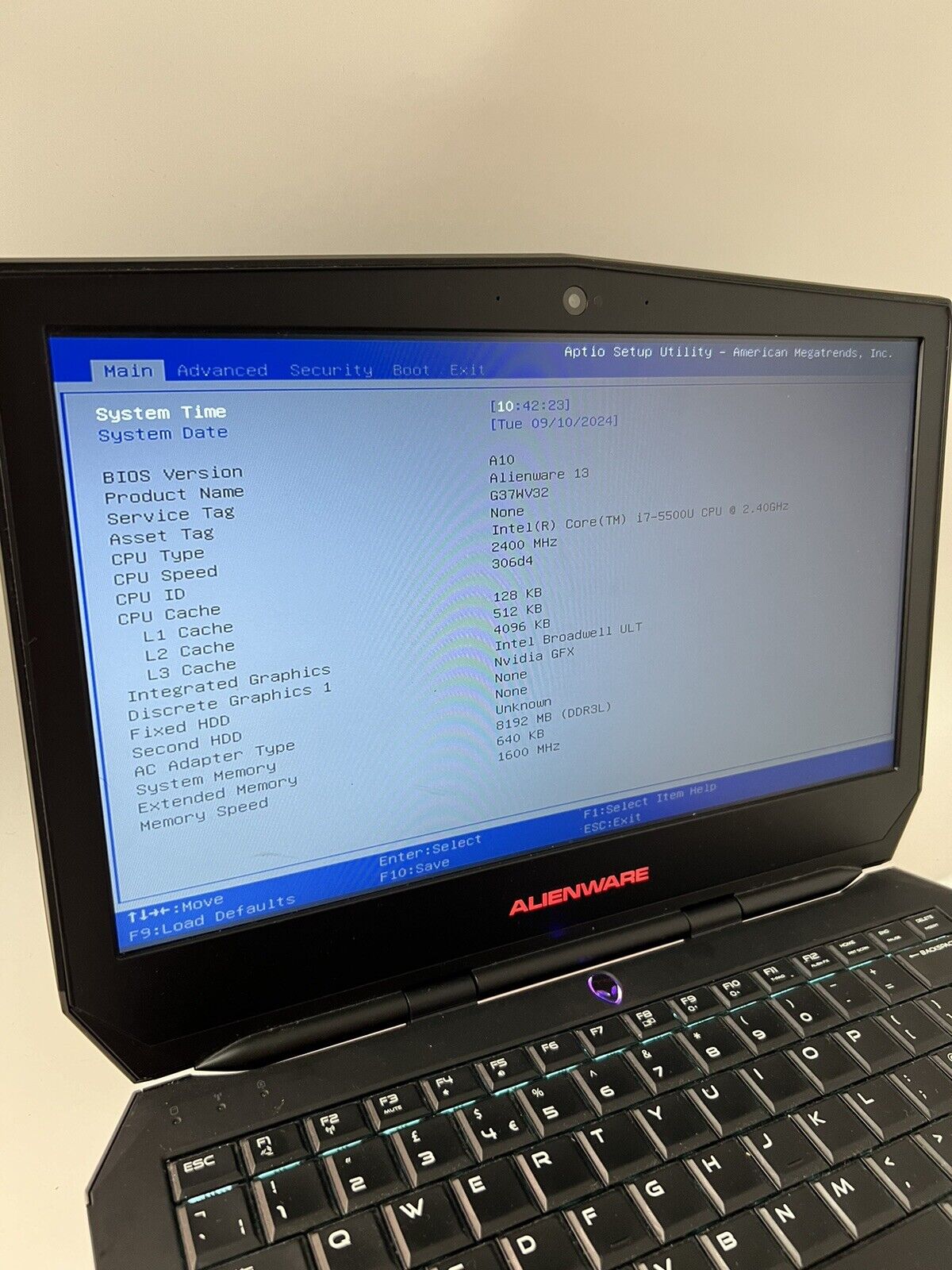 Dell Alienware 13 Complete Screen Assembly GENUINE