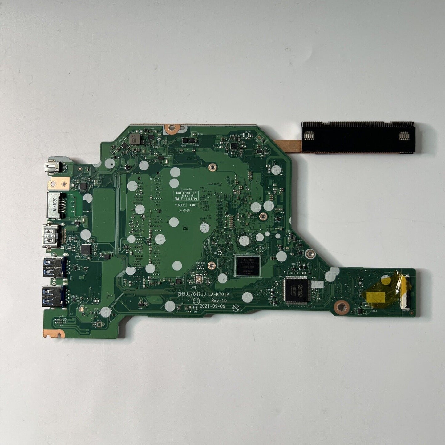 Acer Aspire 1 A115-32 N20C5 Motherboard Intel Celeron N4500 FAULTY & Heatsink