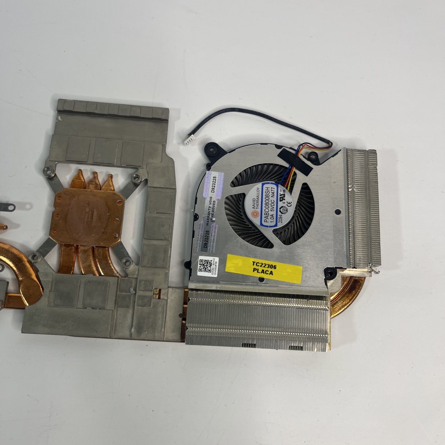 Genuine MSI Katana GF66 12UE Cpu & Gpu Cooling Fans & Heatsink E330801