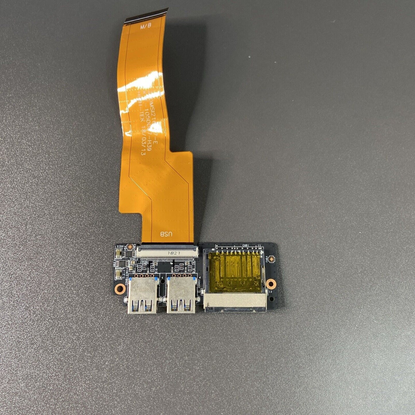 MSI GL75 9SD MS-17E5B USB Port SD Card Reader Board and Cable MS-17E5B