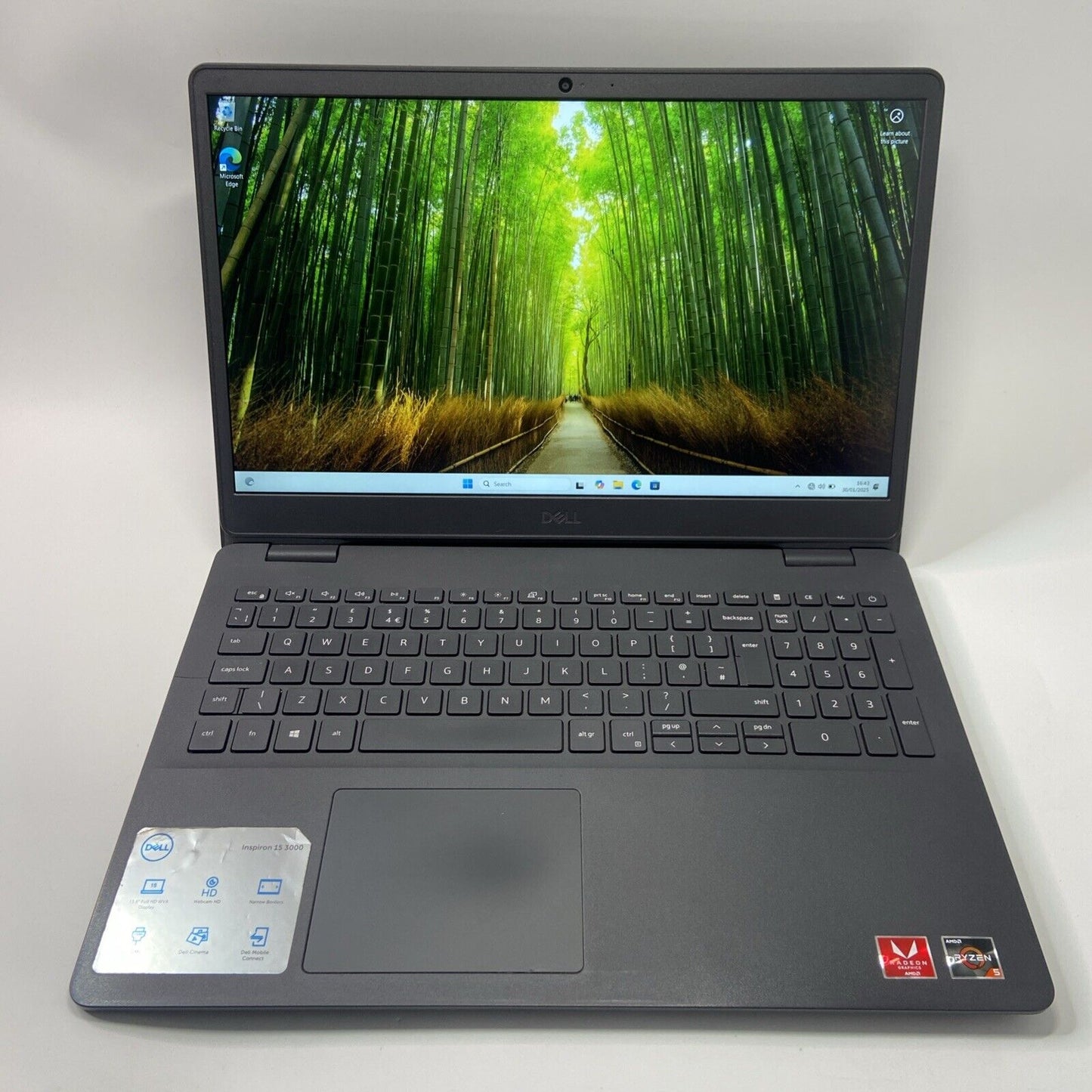 Dell Inspiron 15-3505 15.6" Laptop AMD Ryzen 5 3500U 256GB SSD 16GB RAM