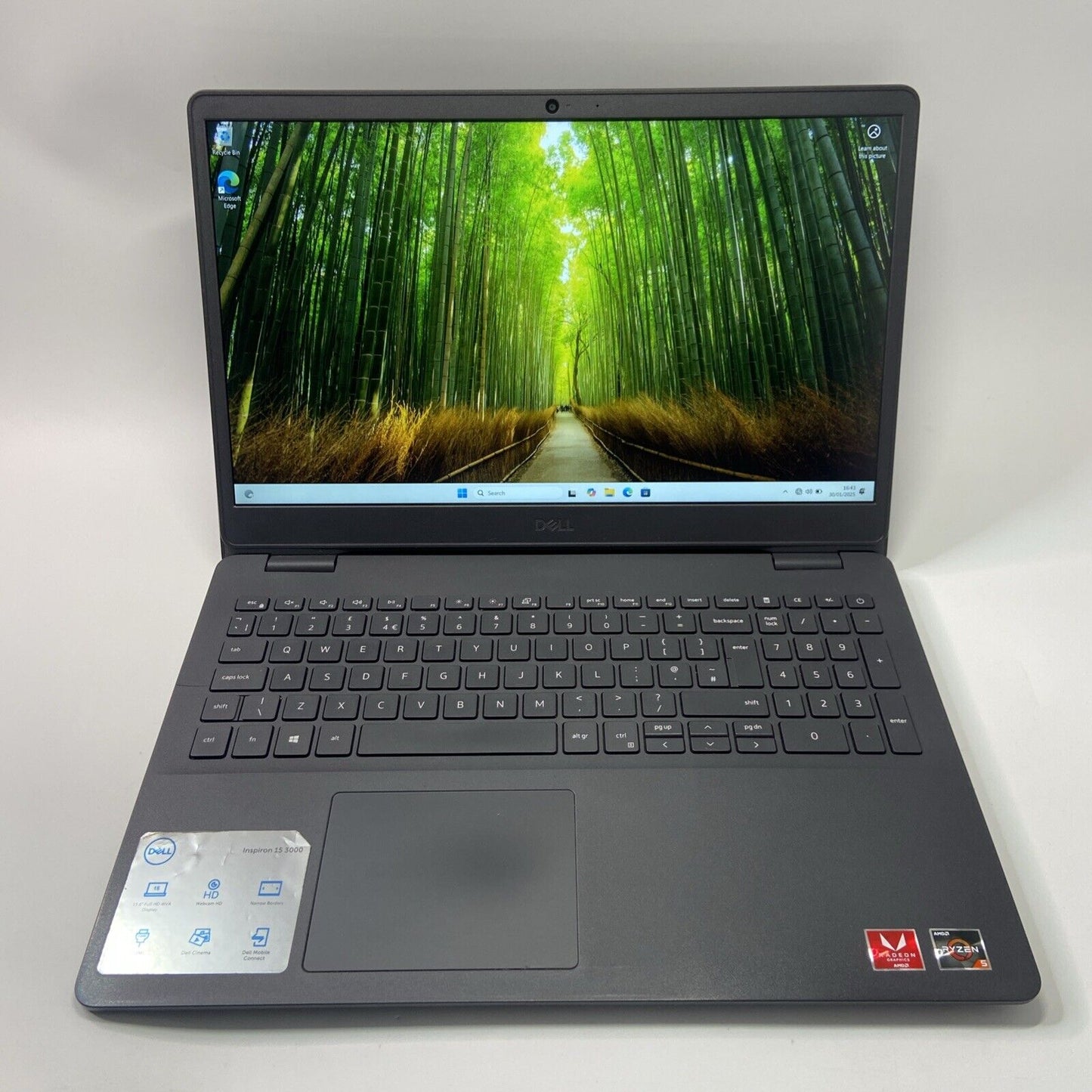 Dell Inspiron 15-3505 15.6" Laptop AMD Ryzen 5 3500U 256GB SSD 16GB RAM
